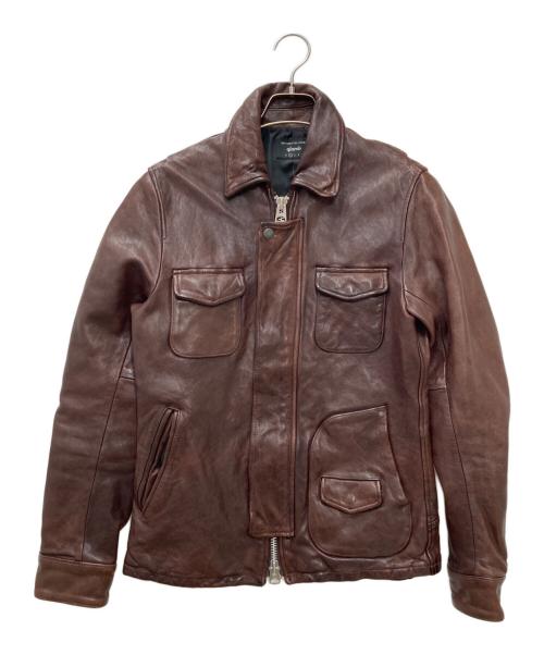 中古・古着通販】glamb (グラム) Rosso riders ブラウン サイズ:1