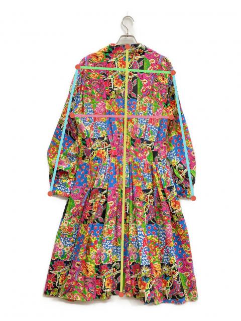 中古・古着通販】NINA RICCI (ニナリッチ) 総柄シルクワンピース