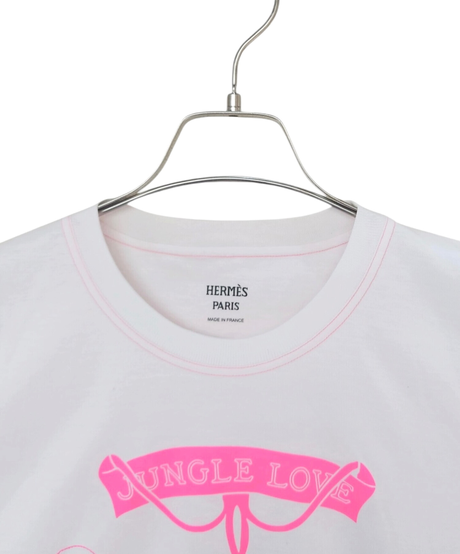 中古・古着通販】HERMES (エルメス) JUNGLE LOVE Tシャツ 2H4616DH 中古・古着通販】HERMES (エルメス) JUNGLE LOVE Tシャツ 2H4616DH