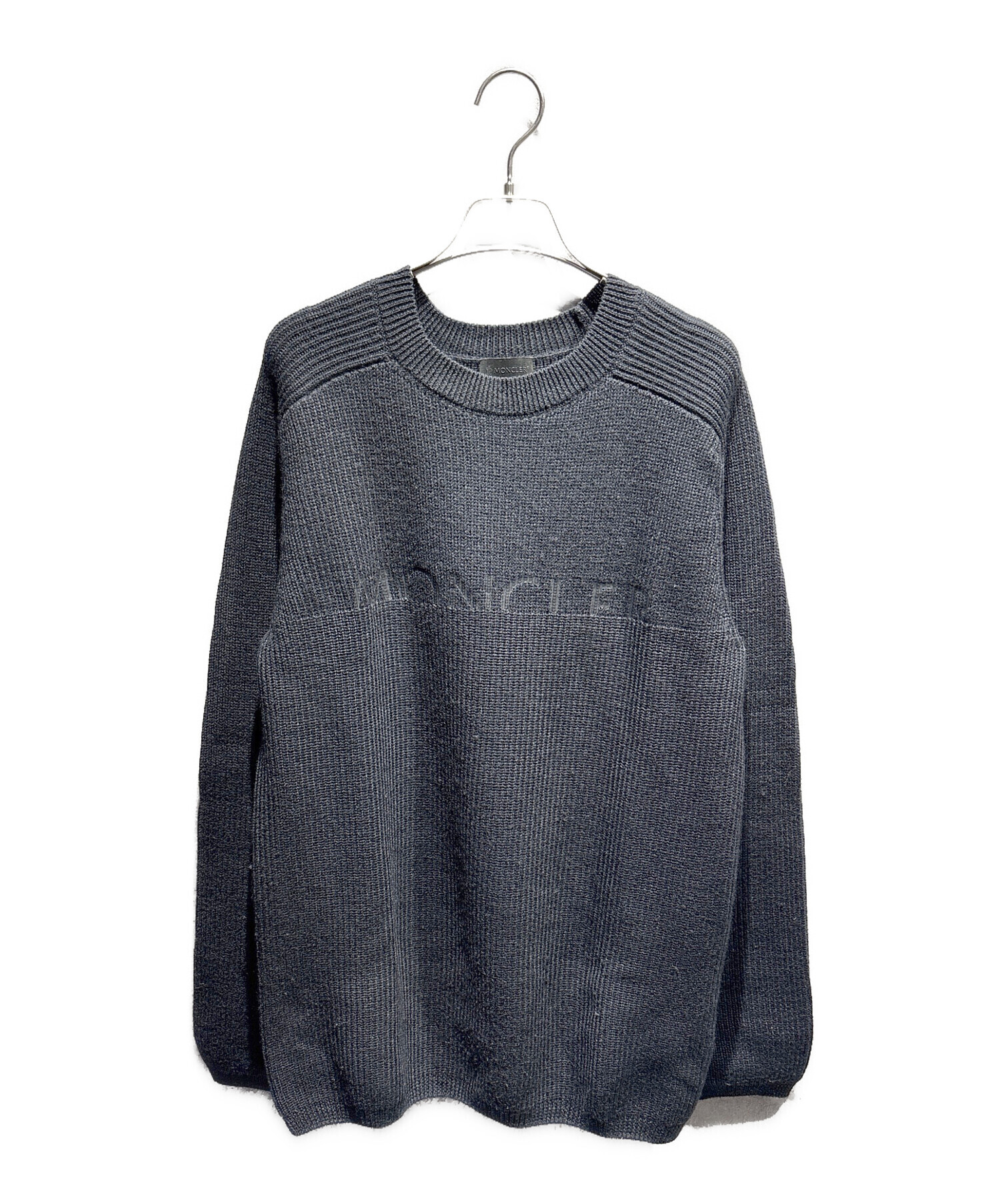 モンクレール GIROCOLLO TRICOT ロゴニット メンズ S