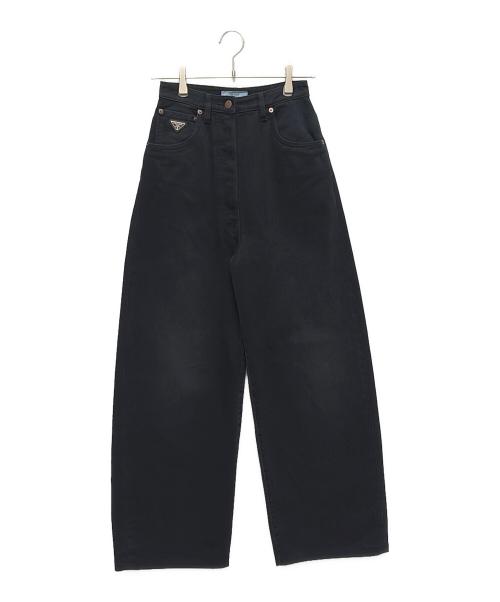 中古・古着通販】PRADA (プラダ) デニムパンツ GFP519 ブラック サイズ