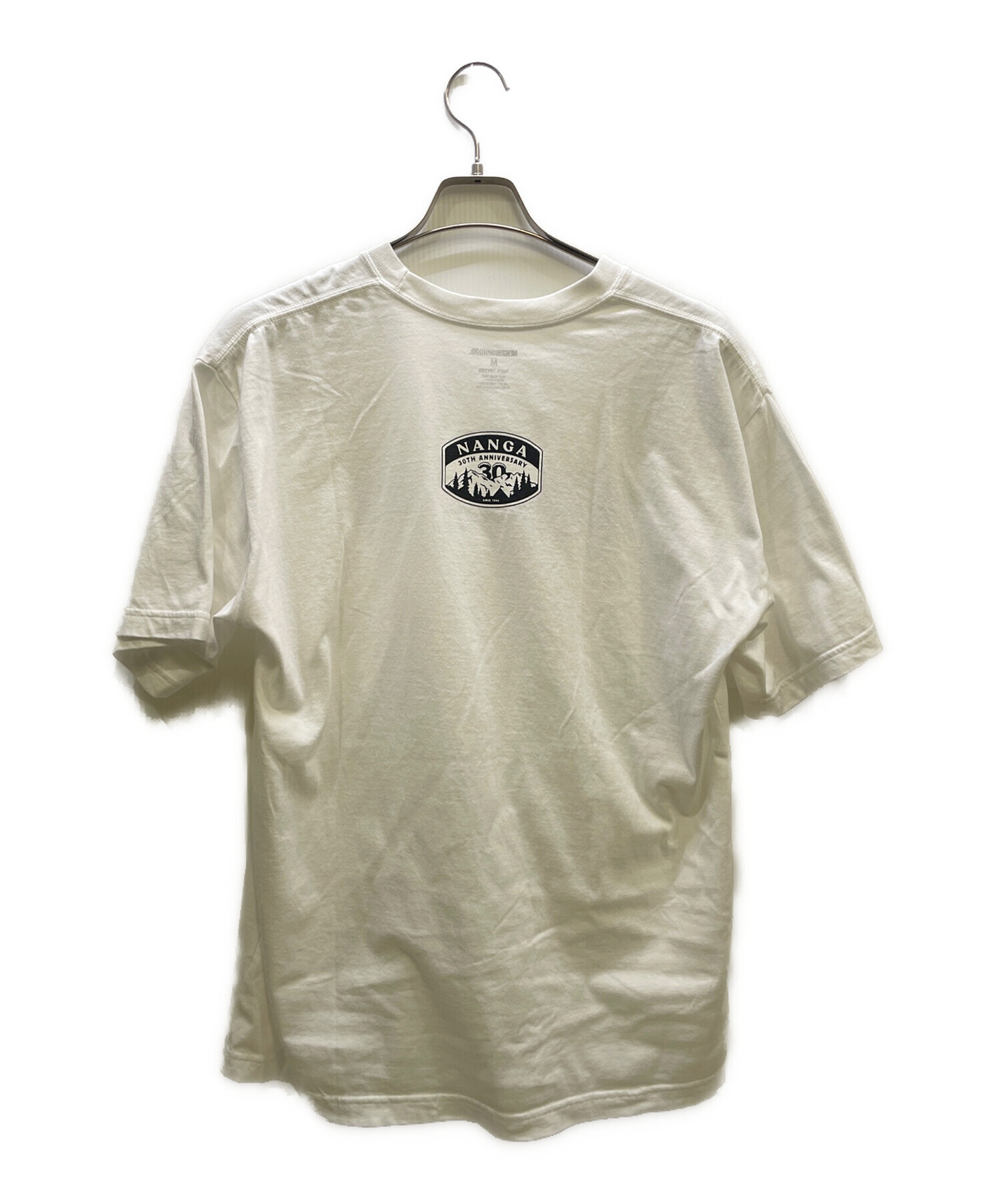 NEIGHBORHOOD/NANGA Tシャツ M ホワイト 中古・古着通販】NEIGHBORHOOD (ネイバーフッド) NANGA (ナンガ