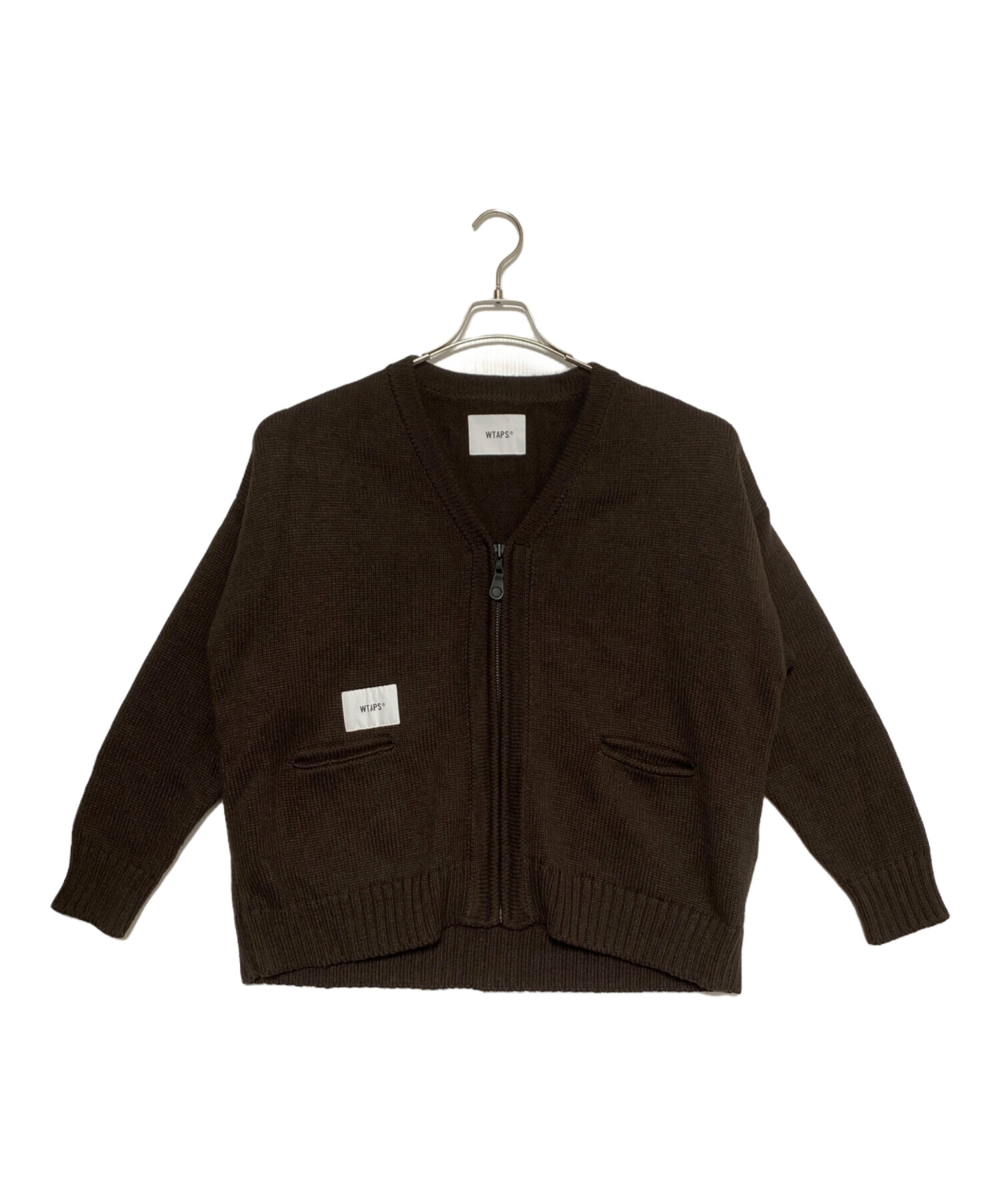 中古・古着通販】WTAPS (ダブルタップス) Sweaterジップカーディガン