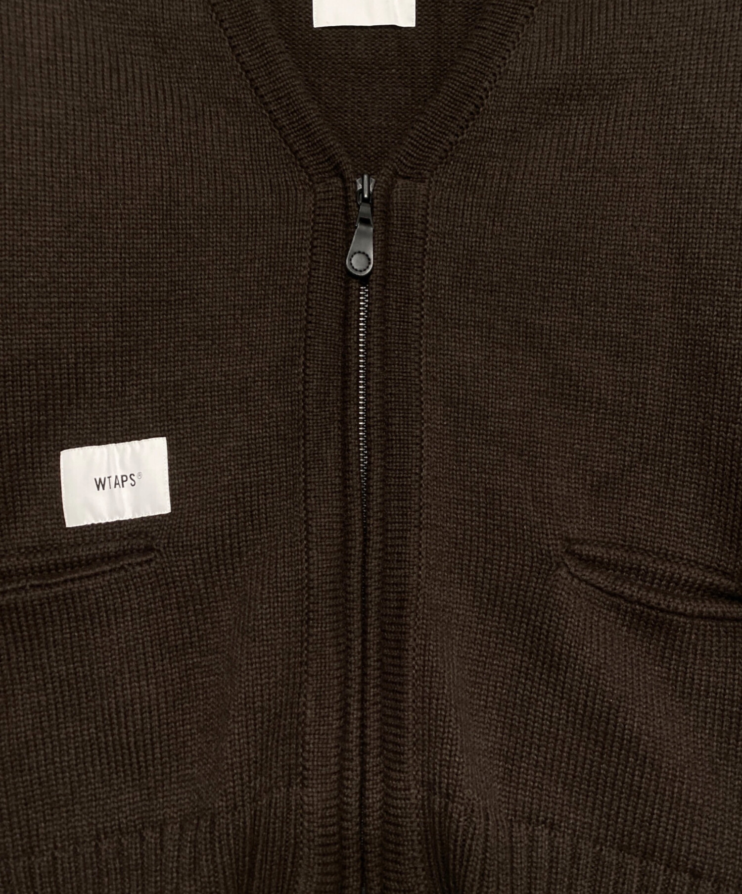 中古・古着通販】WTAPS (ダブルタップス) Sweaterジップカーディガン