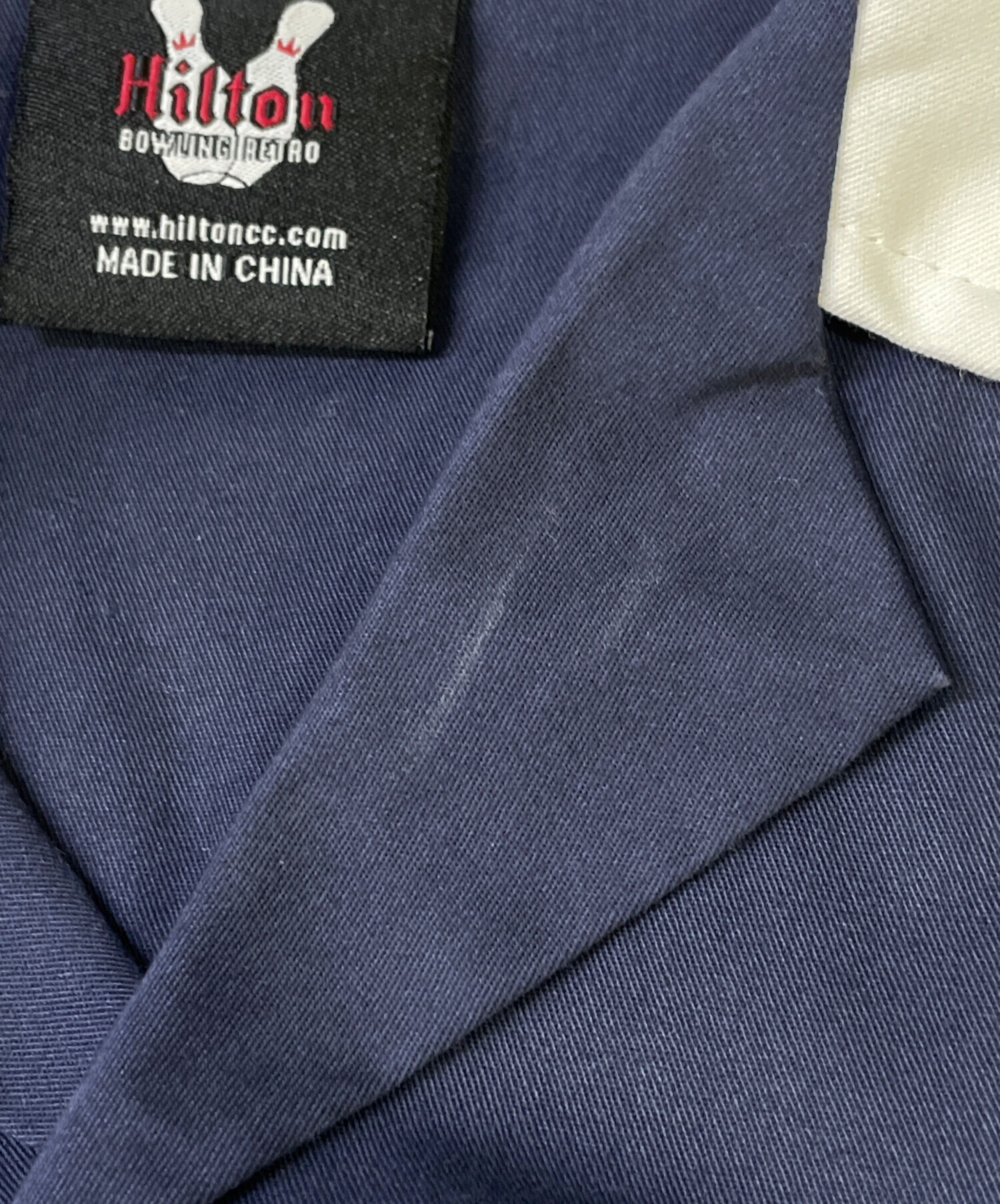 中古・古着通販】Hilton (ヒルトン) ボウリングシャツ ネイビー サイズ
