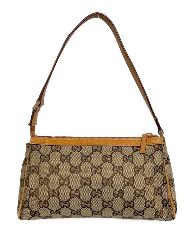 中古・古着通販】GUCCI (グッチ) GGキャンバスアクセサリーポーチ