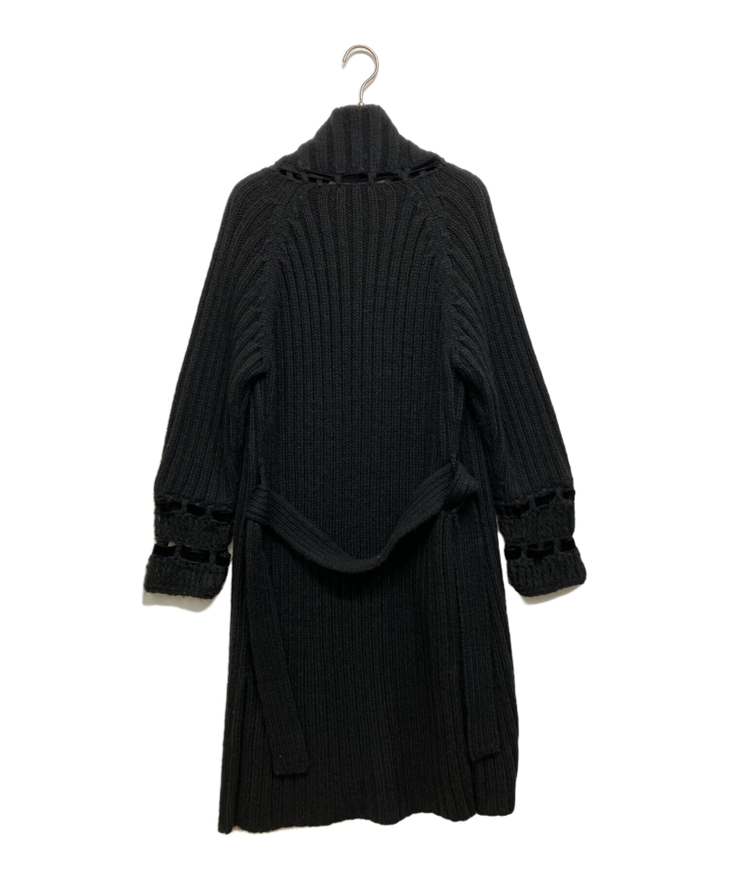 希少品 John galliano ニット ロングコート こぶ 中古・古着通販】JOHN GALLIANO (ジョンガリアーノ) ニットコート
