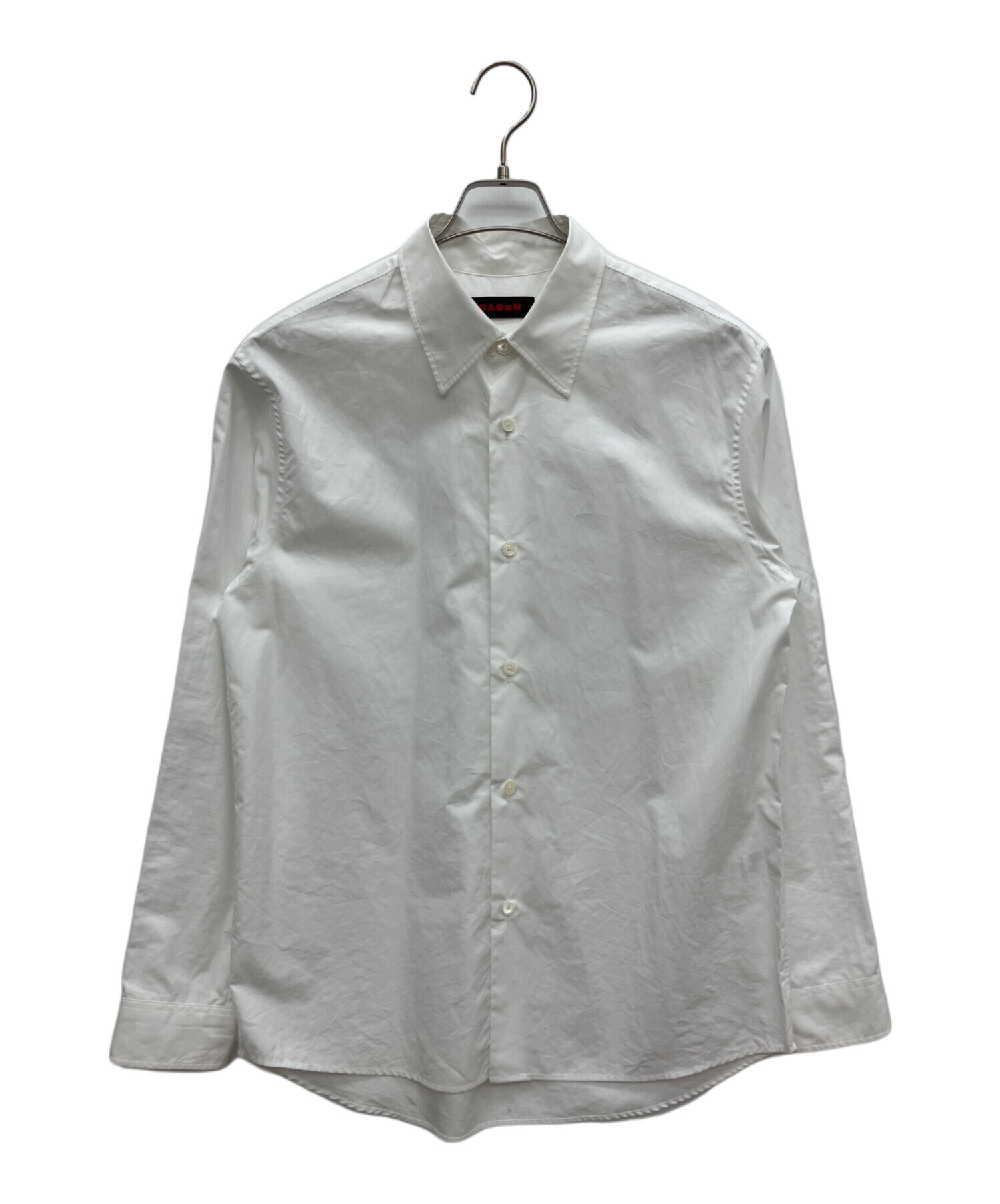 中古・古着通販】CABAN (キャバン) コットン レギュラーカラーシャツ 