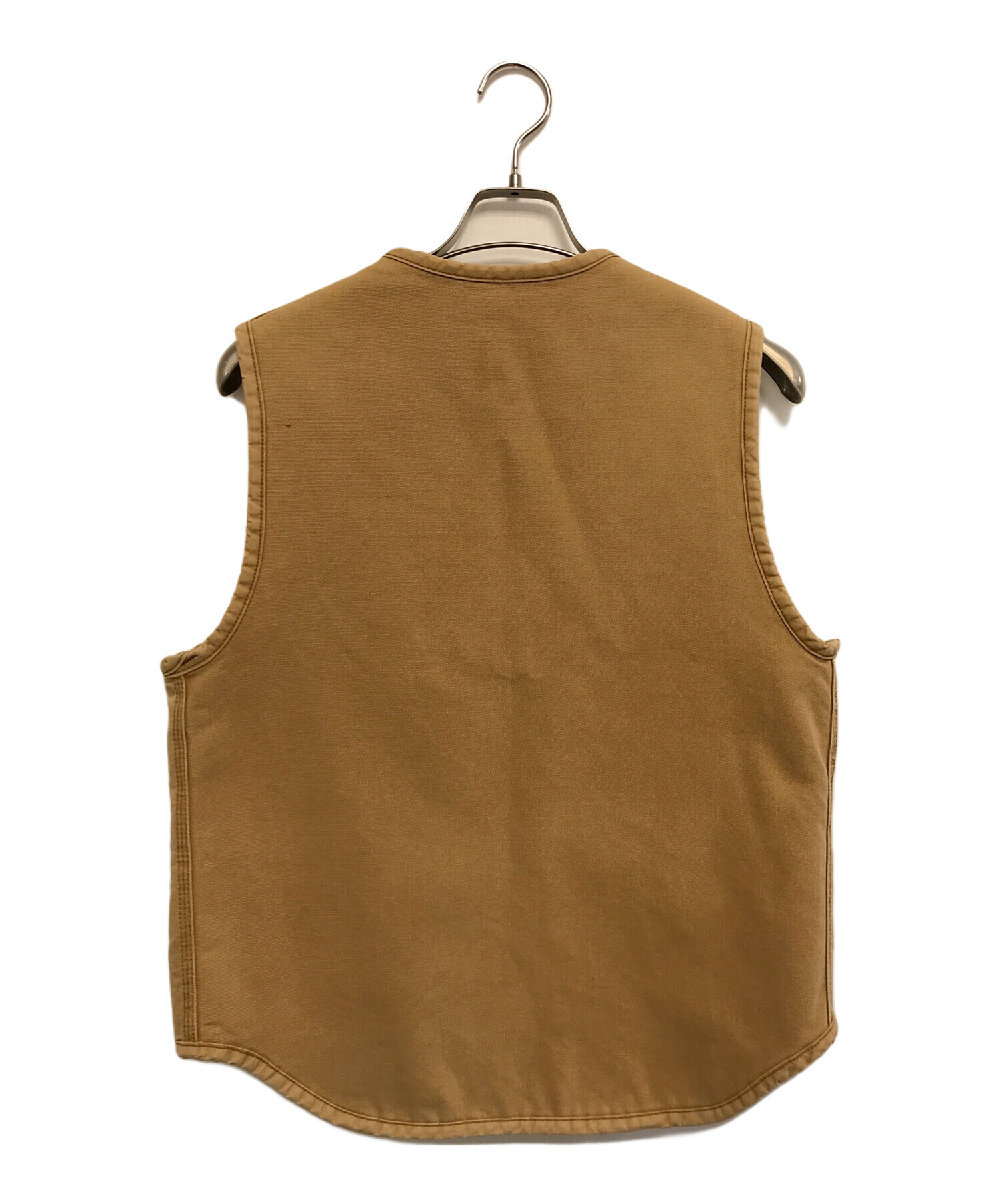 中古・古着通販】CarHartt (カーハート) 裏ボアダックベスト ベージュ