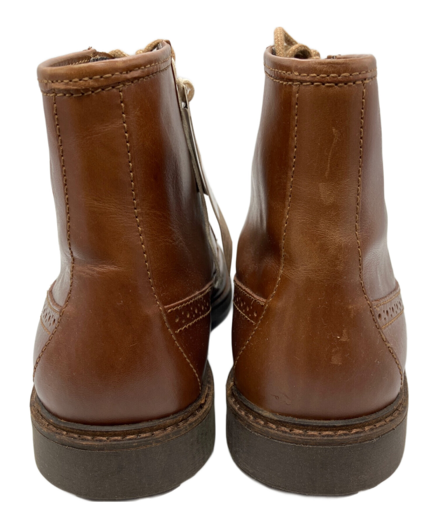 中古・古着通販】AIGLE (エーグル) ウィングチップレザーブーツ