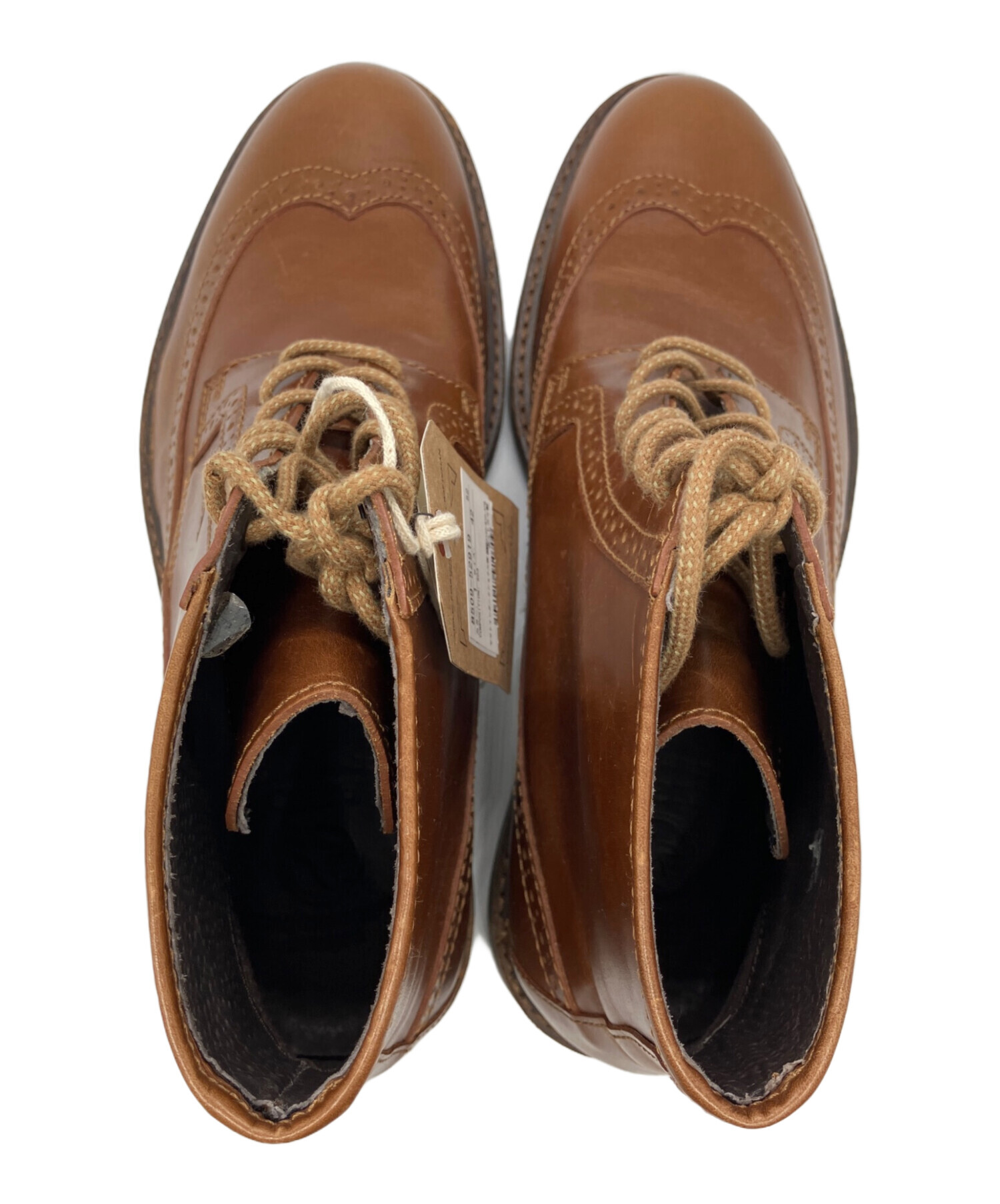 中古・古着通販】AIGLE (エーグル) ウィングチップレザーブーツ