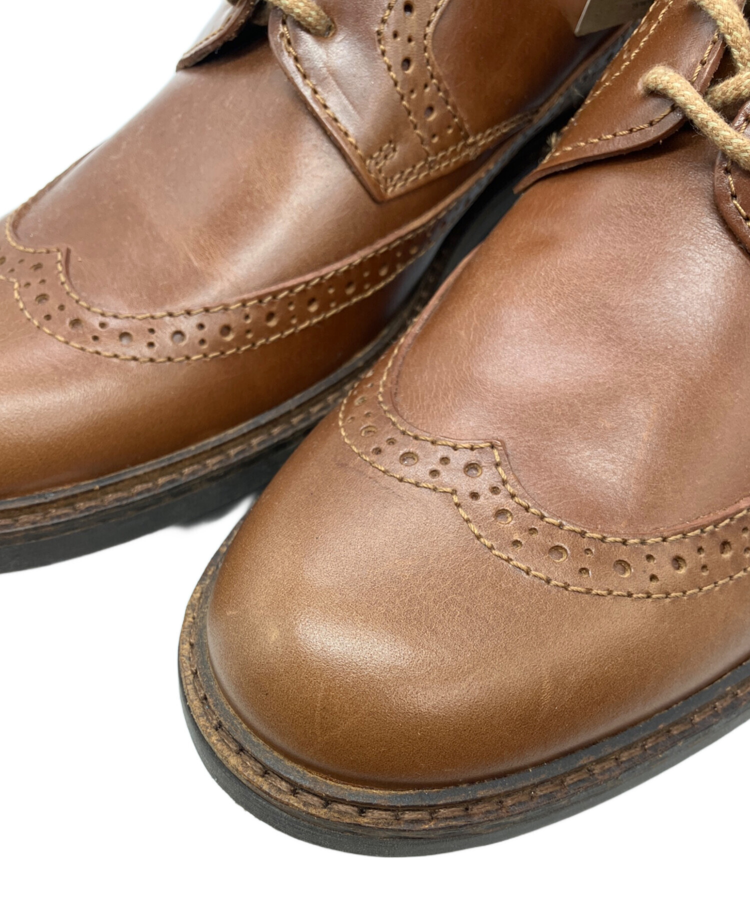 中古・古着通販】AIGLE (エーグル) ウィングチップレザーブーツ