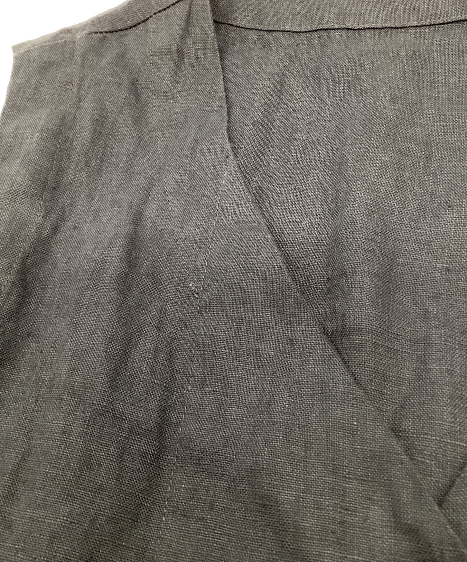 中古・古着通販】nest Robe (ネストローブ) リネンボタンルーズベスト
