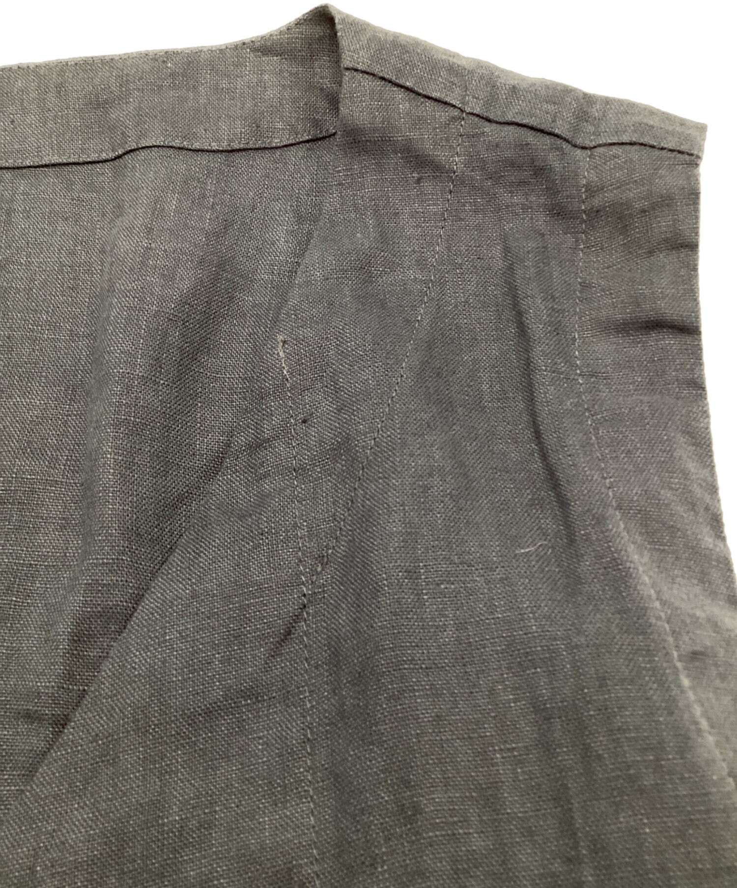 中古・古着通販】nest Robe (ネストローブ) リネンボタンルーズベスト