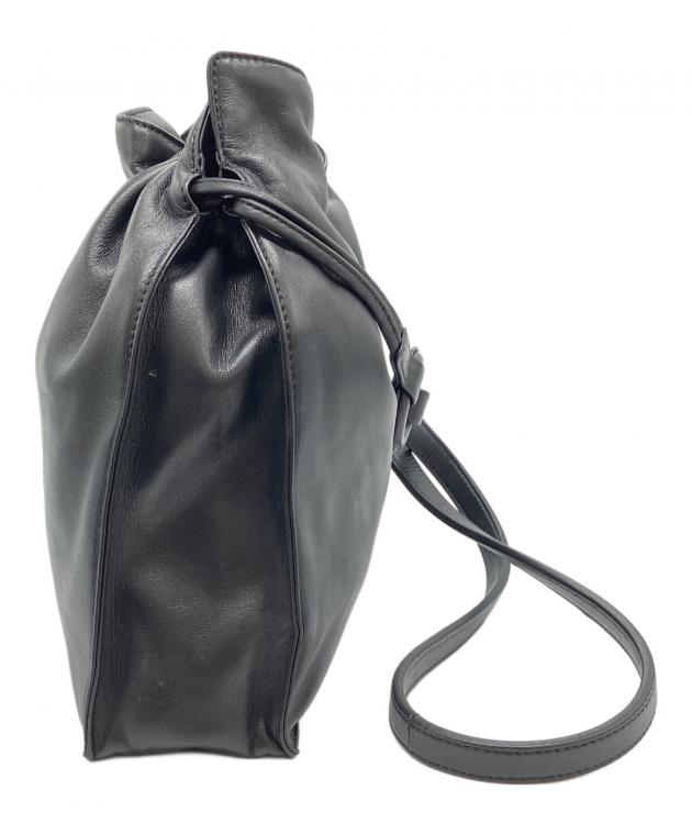 中古・古着通販】LOEWE (ロエベ) ナッパレザー巾着ショルダーバッグ