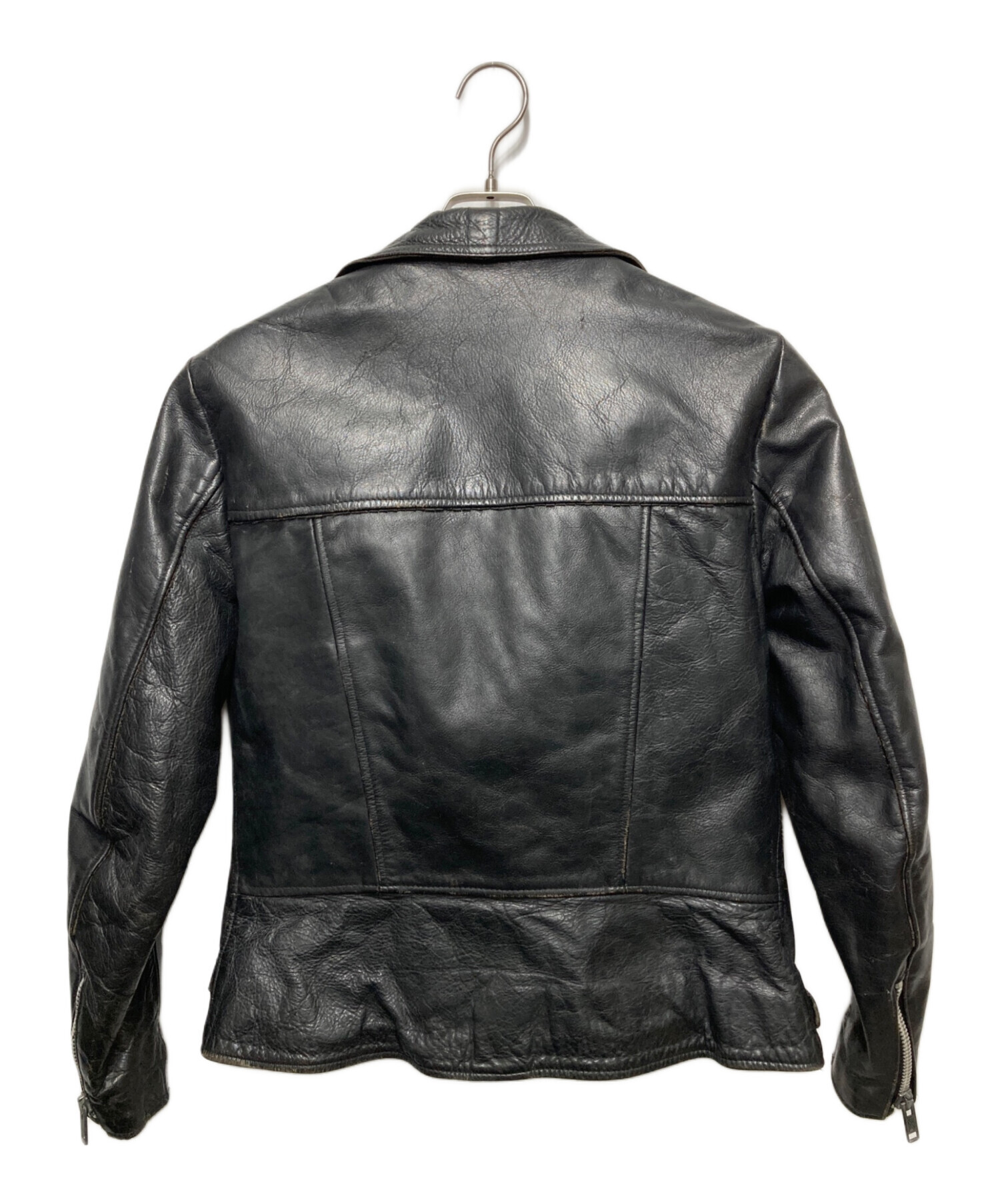 中古・古着通販】WOLF LEATHERS (ウルフレザー) 70s レザーライダース