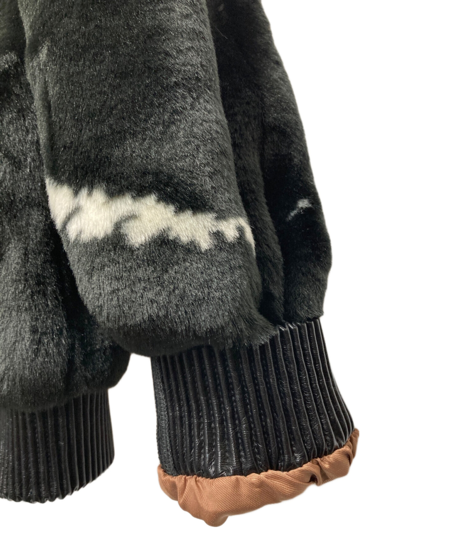 中古・古着通販】AMERI (アメリ) DESSERT CUP FUR BLOUSON/ファー 