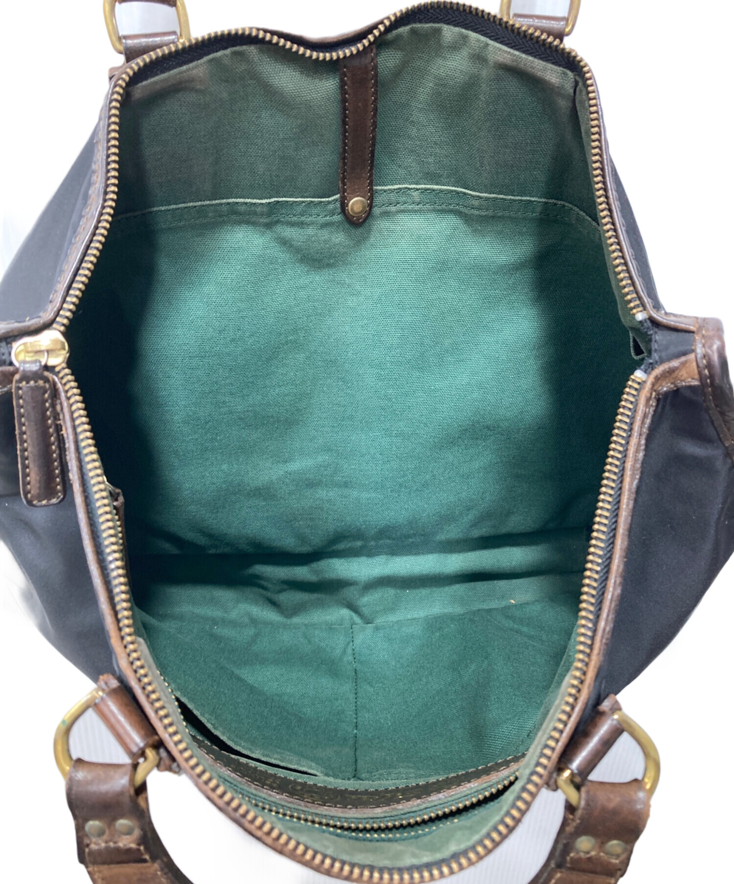 中古・古着通販】Felisi (フェリージ) ナイロン×レザーブリーフケース