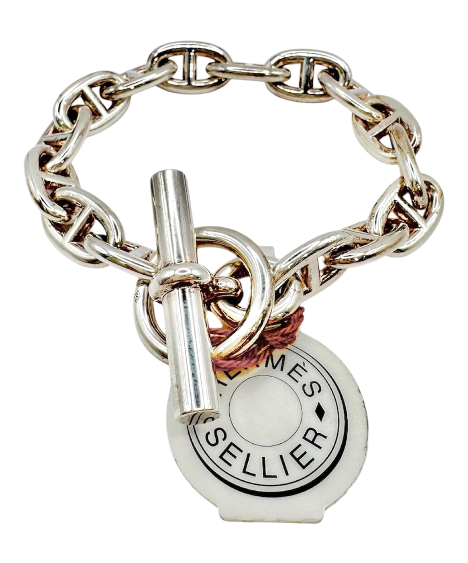 エルメス Chaine d'Ancre シェーヌダンクル MM 15 中古・古着通販】HERMES (エルメス) Chaîne d'Ancre MM