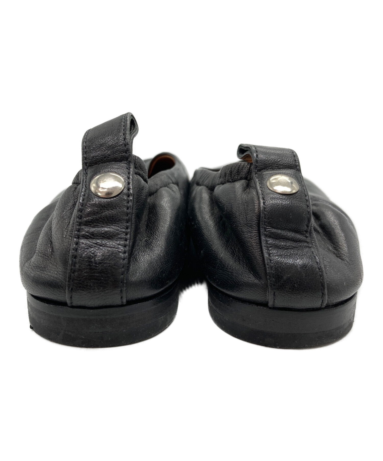 J&M DAVIDSON ブラック フラットシューズ 39 中古・古着通販】J&M DAVIDSON (ジェイ＆エム デヴィッドソン