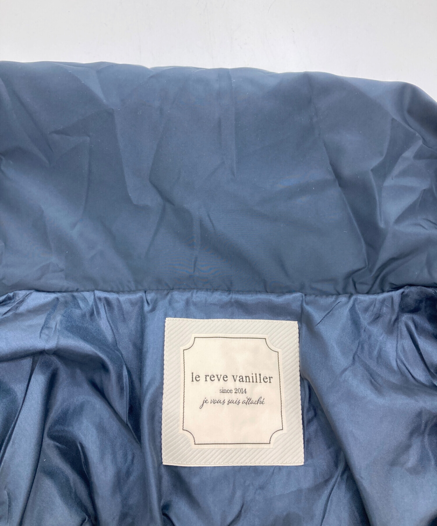 中古・古着通販】le reve vaniller (ル レーヴ ヴァニレ) ビッグカラー 