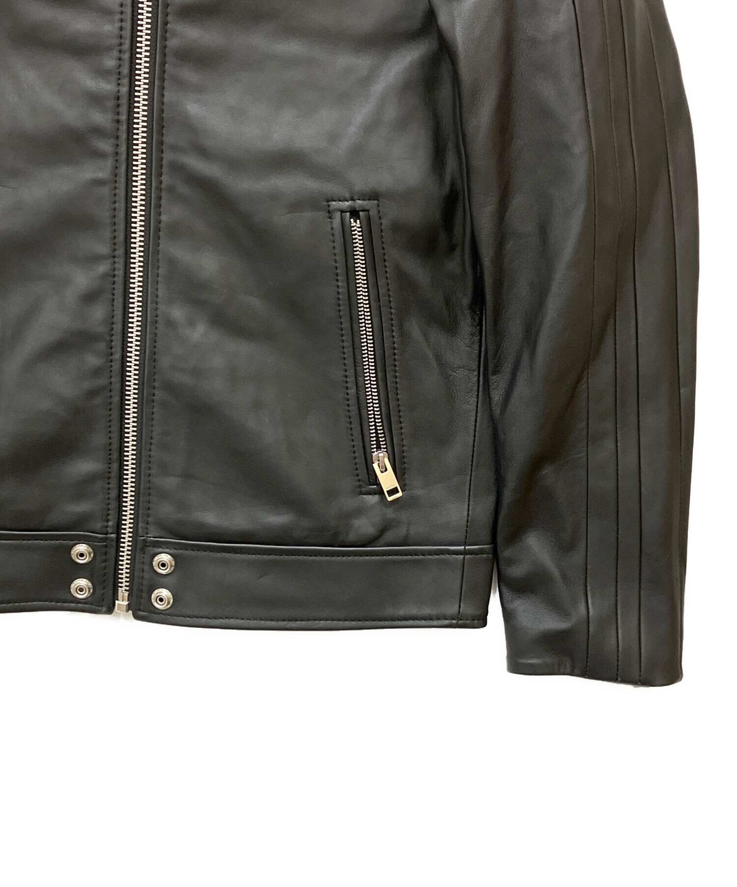 中古・古着通販】DIESEL (ディーゼル) シングルライダースジャケット