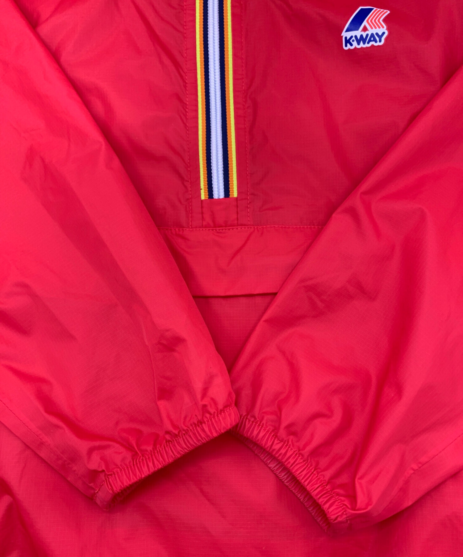 中古・古着通販】K-way (ケイウェイ) アノラックパーカー レッド