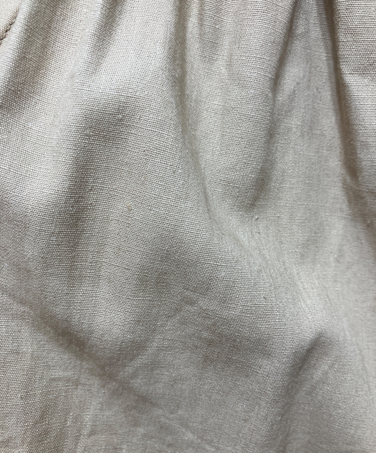 中古・古着通販】HYKE (ハイク) T/C GATHERED DRESS ベージュ サイズ:1