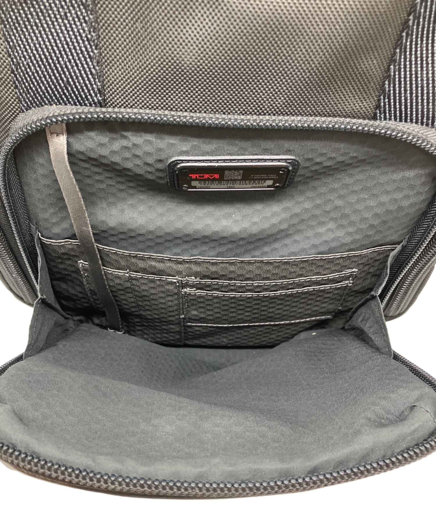 中古・古着通販】TUMI (トゥミ) リュック ブラック｜ブランド・古着