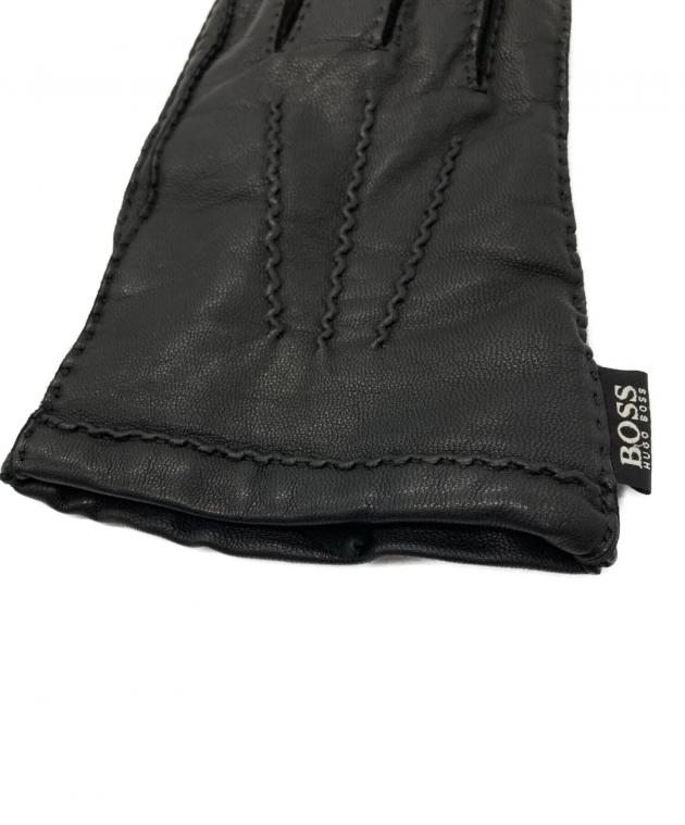 中古・古着通販】BOSS HUGO BOSS (ボス ヒューゴボス) レザーグローブ