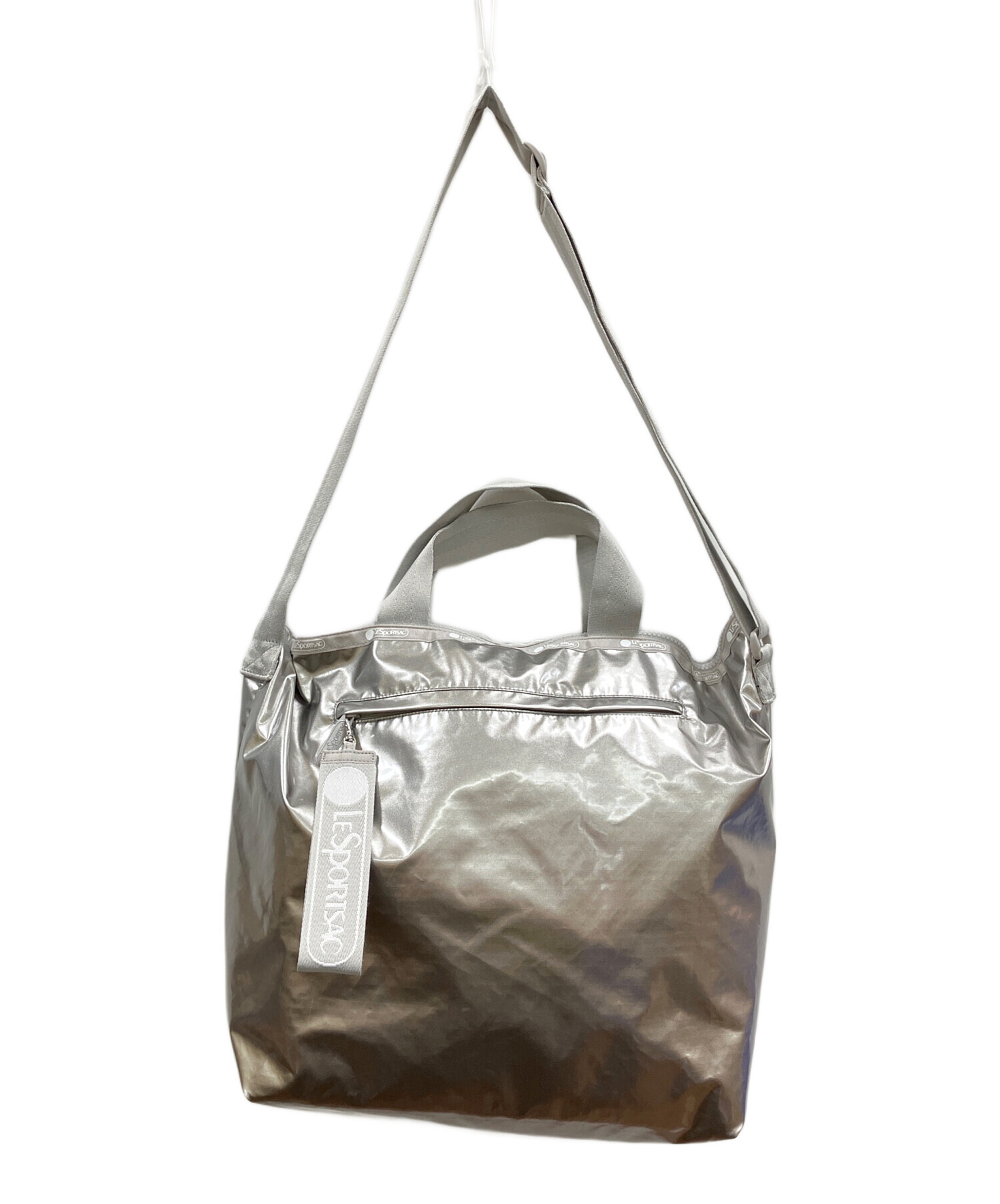 EDITOR'S MAGIC BAG　レスポートサック　シルバー 中古・古着通販】LeSportsac (レスポートサック) EASY EDITOR'S TOTE