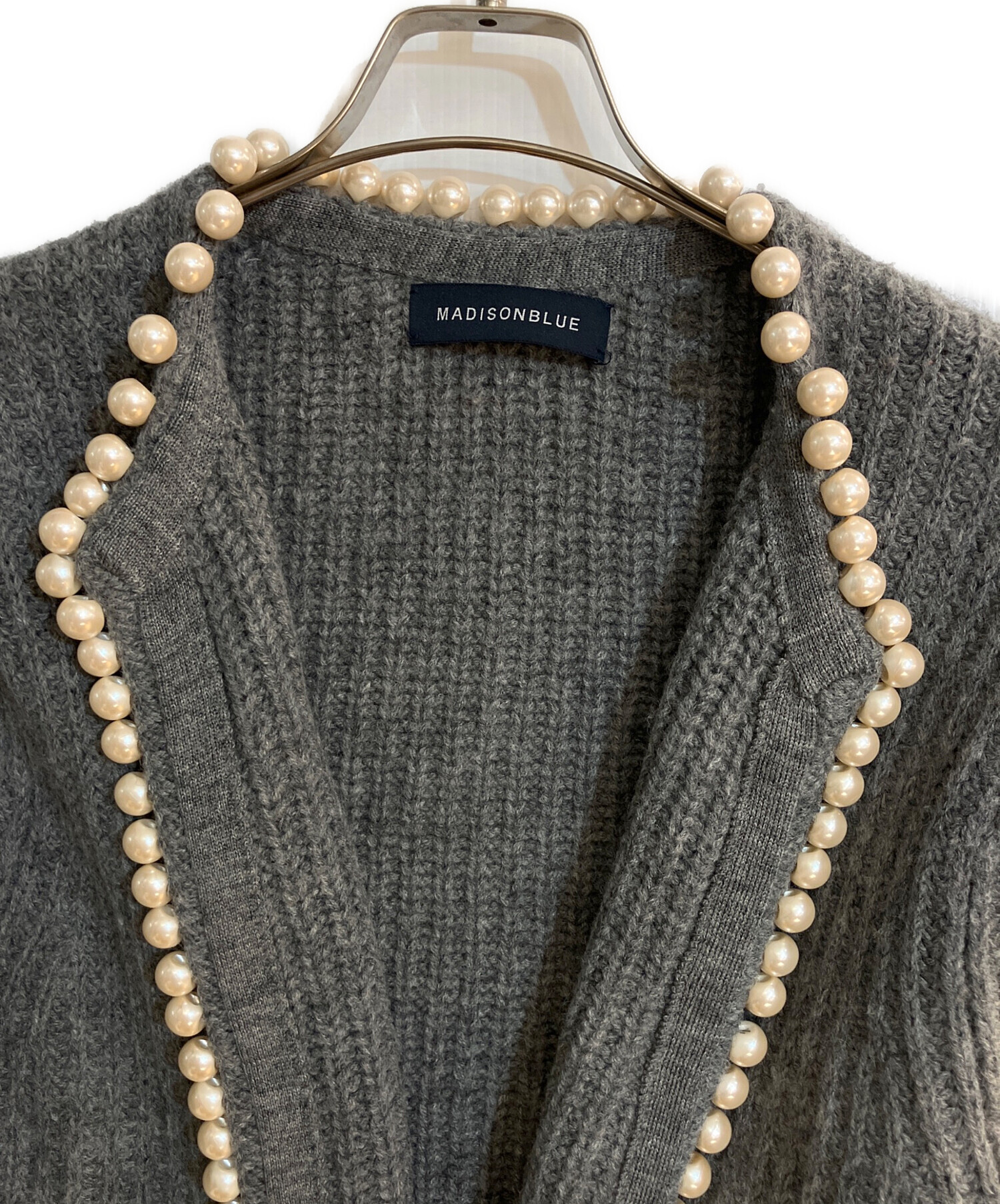 中古・古着通販】MADISON BLUE (マディソンブルー) pearl-knit
