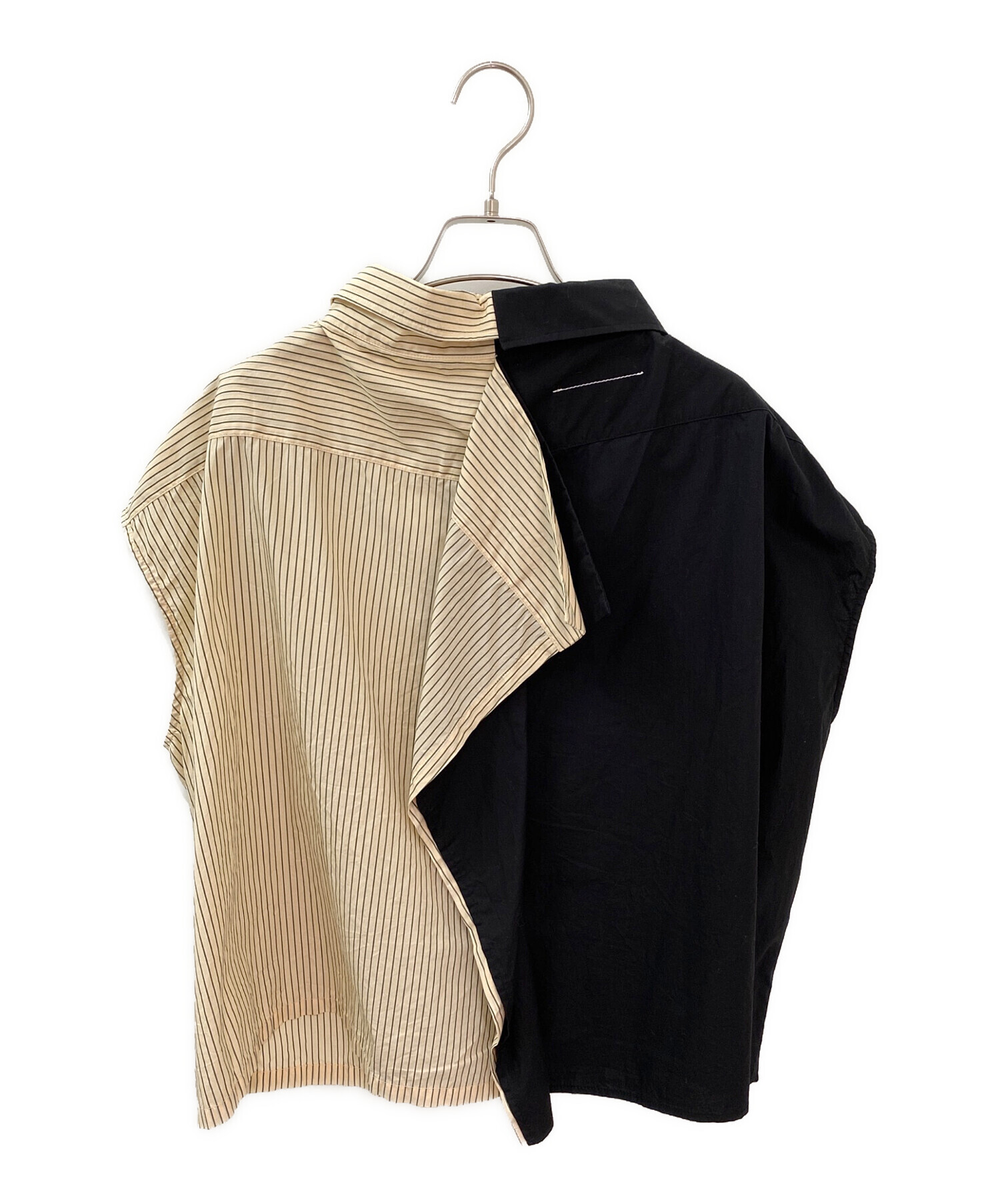 マルジェラ　ノースリーブ Maison Margiela メゾンマルジェラ ノースリーブ 黒 ジレ 【公式通販】