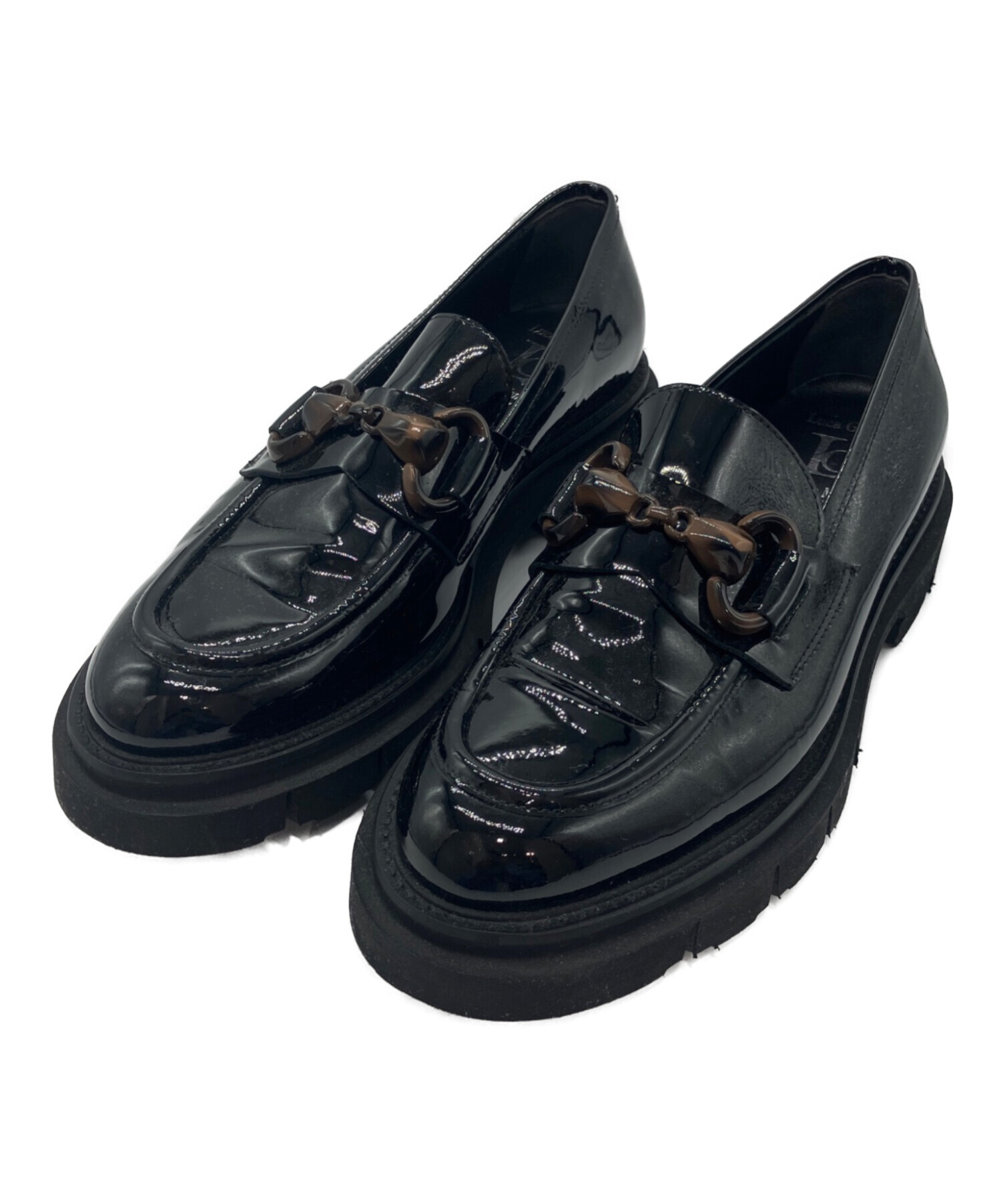 【未使用レベル】ルカグロッシ　ローファー　38 中古・古着通販】Luca Grossi (ルカグロッシ) ワントーンビット