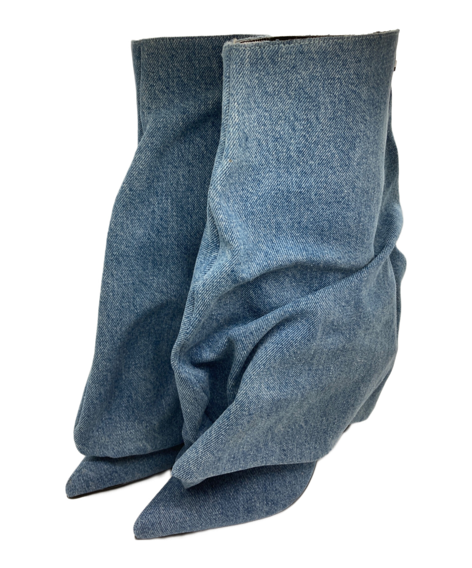 中古・古着通販】YELLO (イエロ) BLUE JEAN BABY SHORT BOOTS