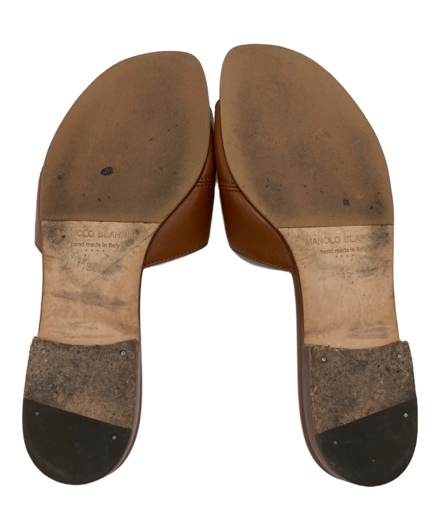 中古・古着通販】Manolo Blahnik (マノロ ブラニク) フラットミュール