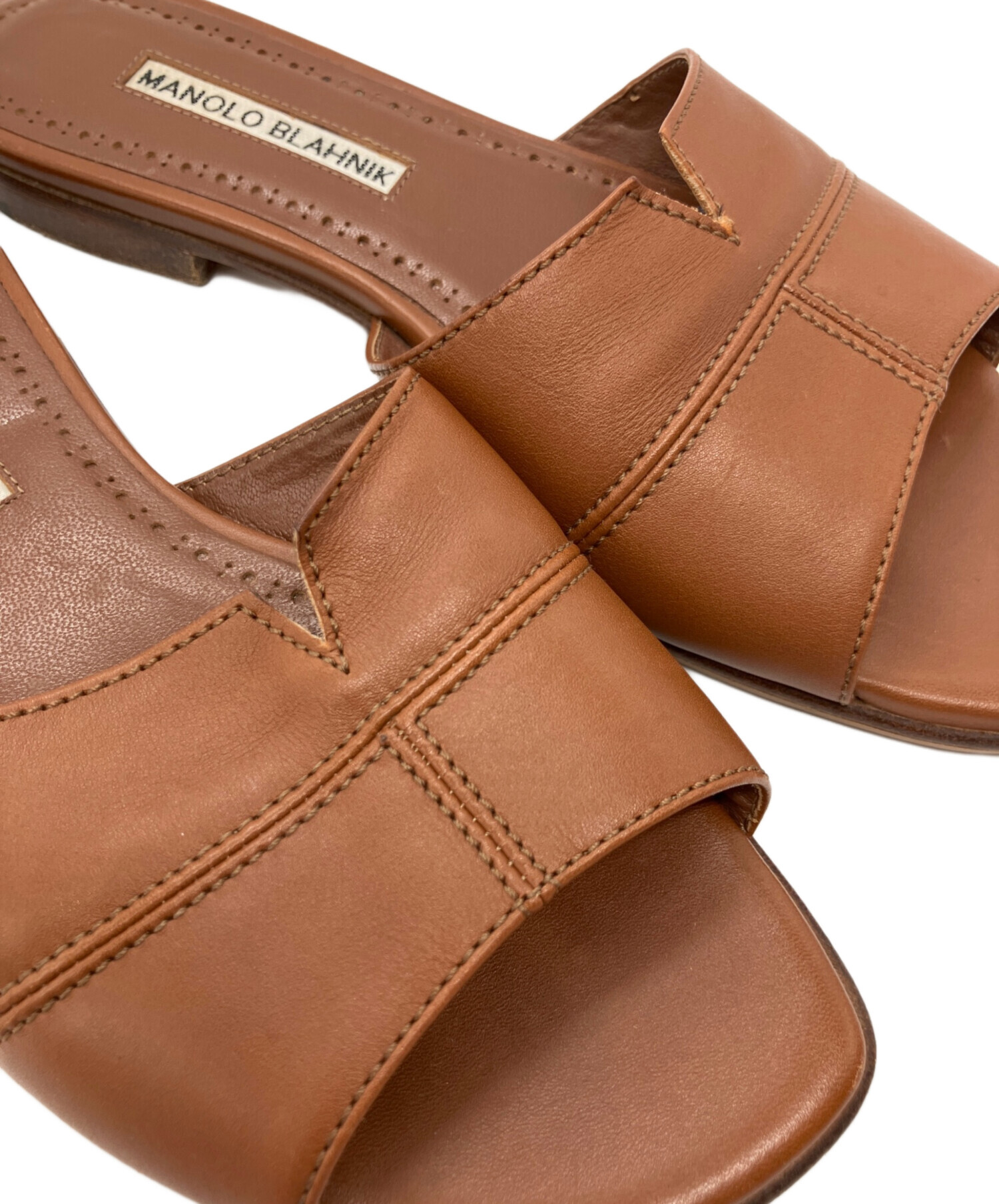 中古・古着通販】Manolo Blahnik (マノロ ブラニク) フラットミュール