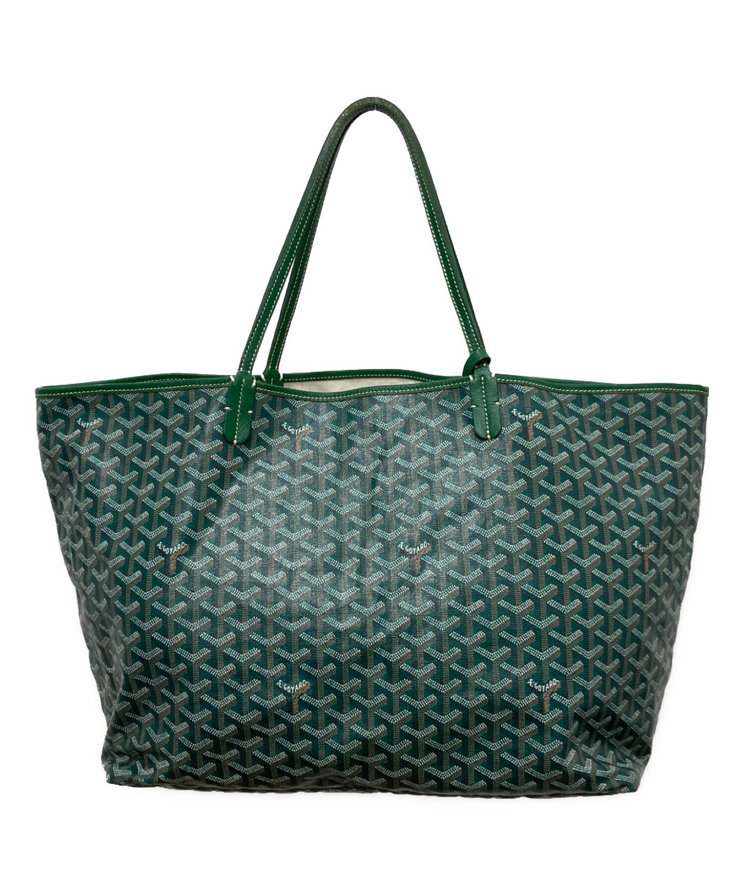 【中古】 GOYARD （ゴヤール） トートバッグ【専用です】 中古・古着通販】GOYARD (ゴヤール) トートバッグ グリーン｜ブランド