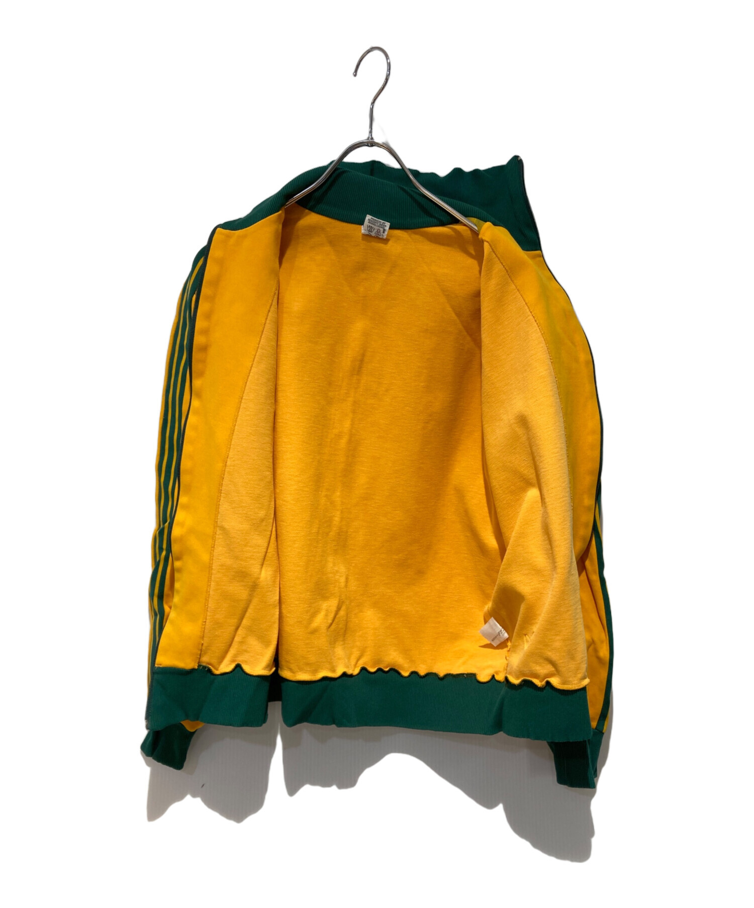 中古・古着通販】adidas (アディダス) トラックジャケット イエロー