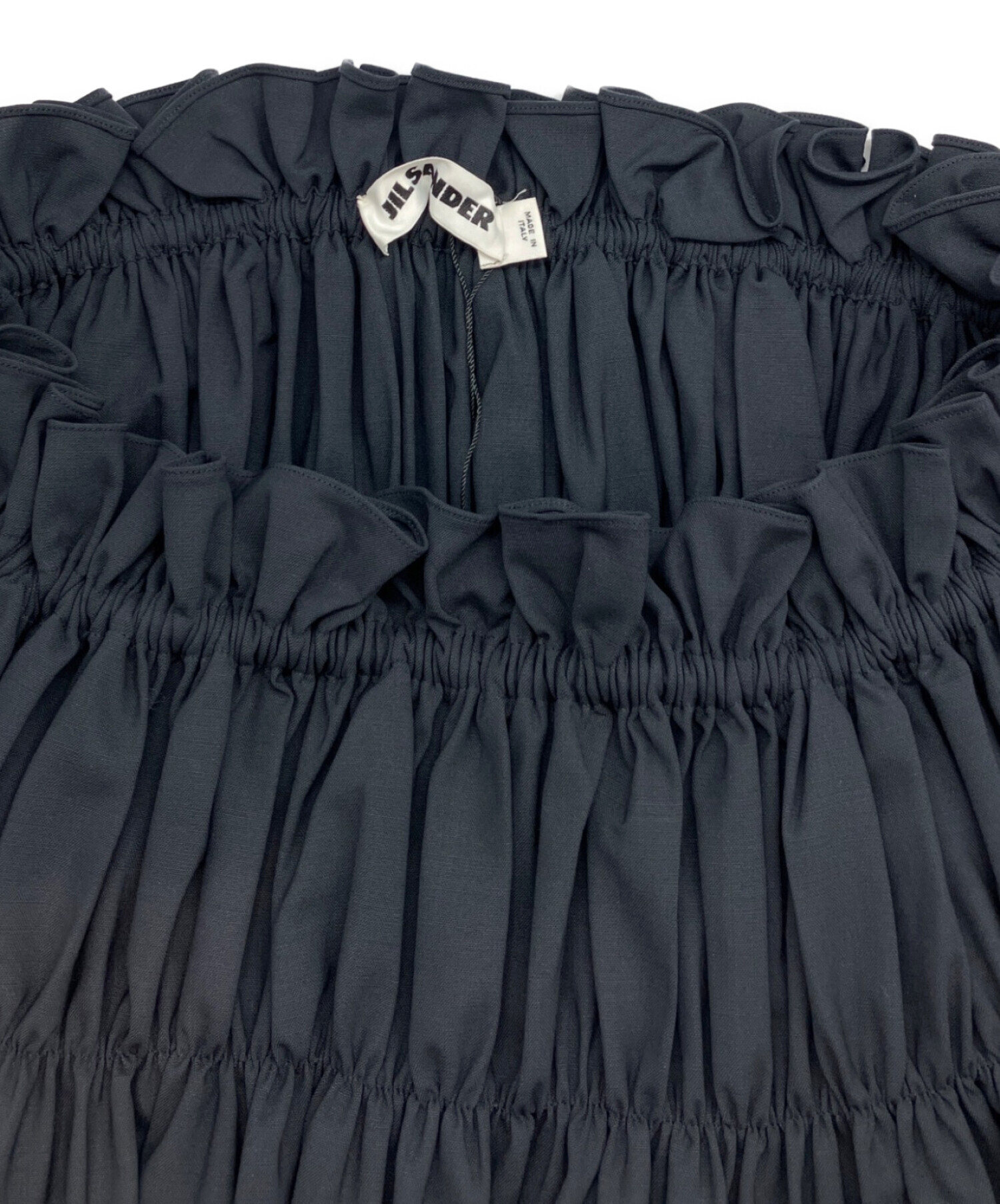 中古・古着通販】JIL SANDER (ジルサンダー) ギャザースカート 