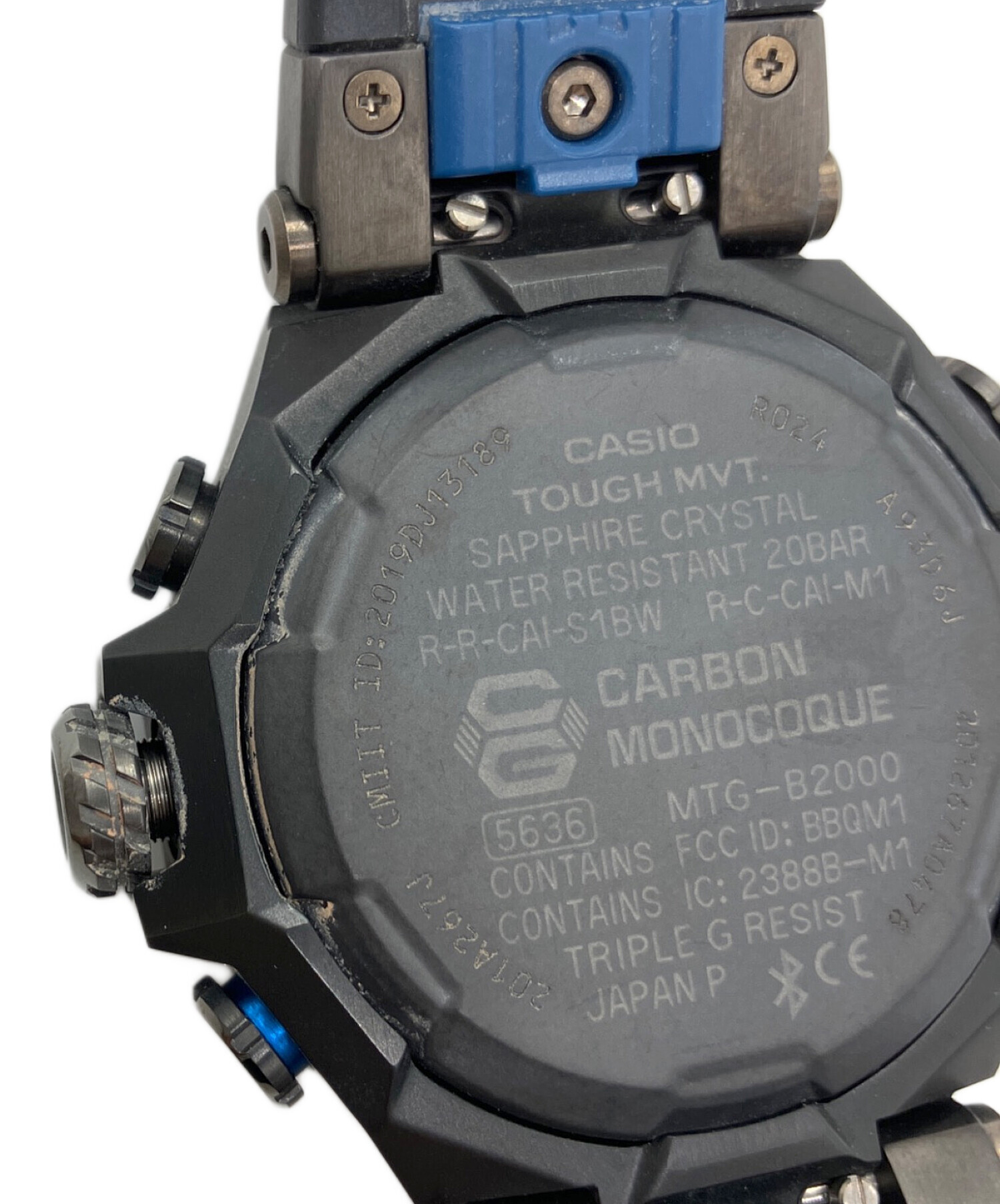 【未使用】カシオ G-SHOCK 中古・古着通販】CASIO (カシオ) 腕時計 ブラック｜ブランド・古着通販