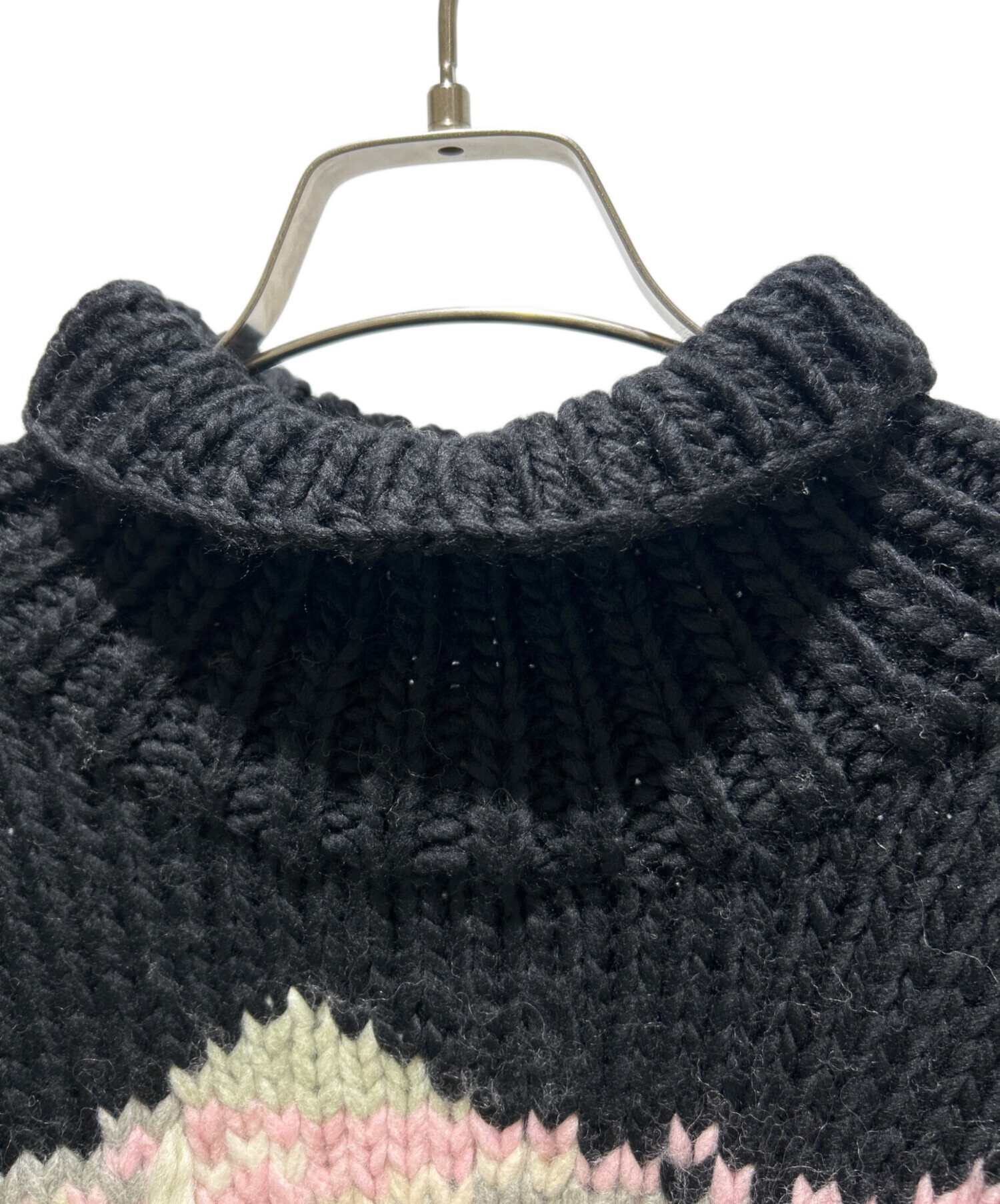 中古・古着通販】GANNI (ガニー) Graphic wool hand-knit グラフィック