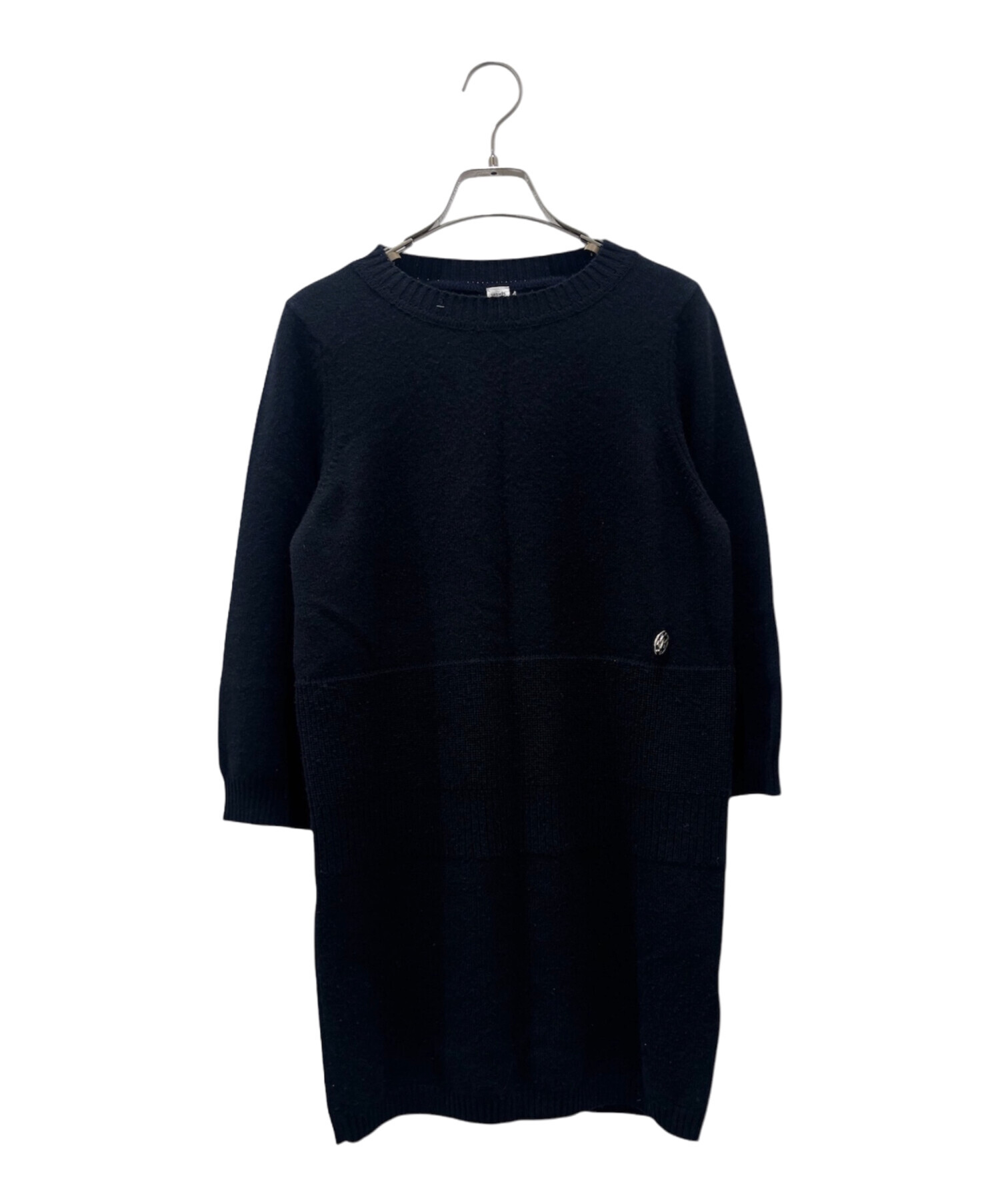 中古・古着通販】HERMES (エルメス) カシミヤニットワンピース 中古・古着通販】HERMES (エルメス) カシミヤニットワンピース
