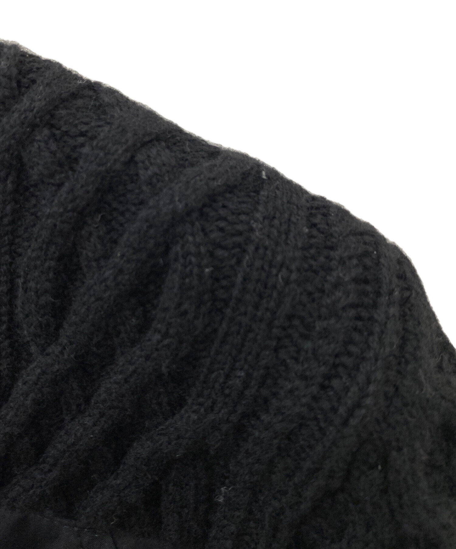 sacai ドッキングブラウス 中古・古着通販】sacai (サカイ) ドッキング ウール ニット シャツ