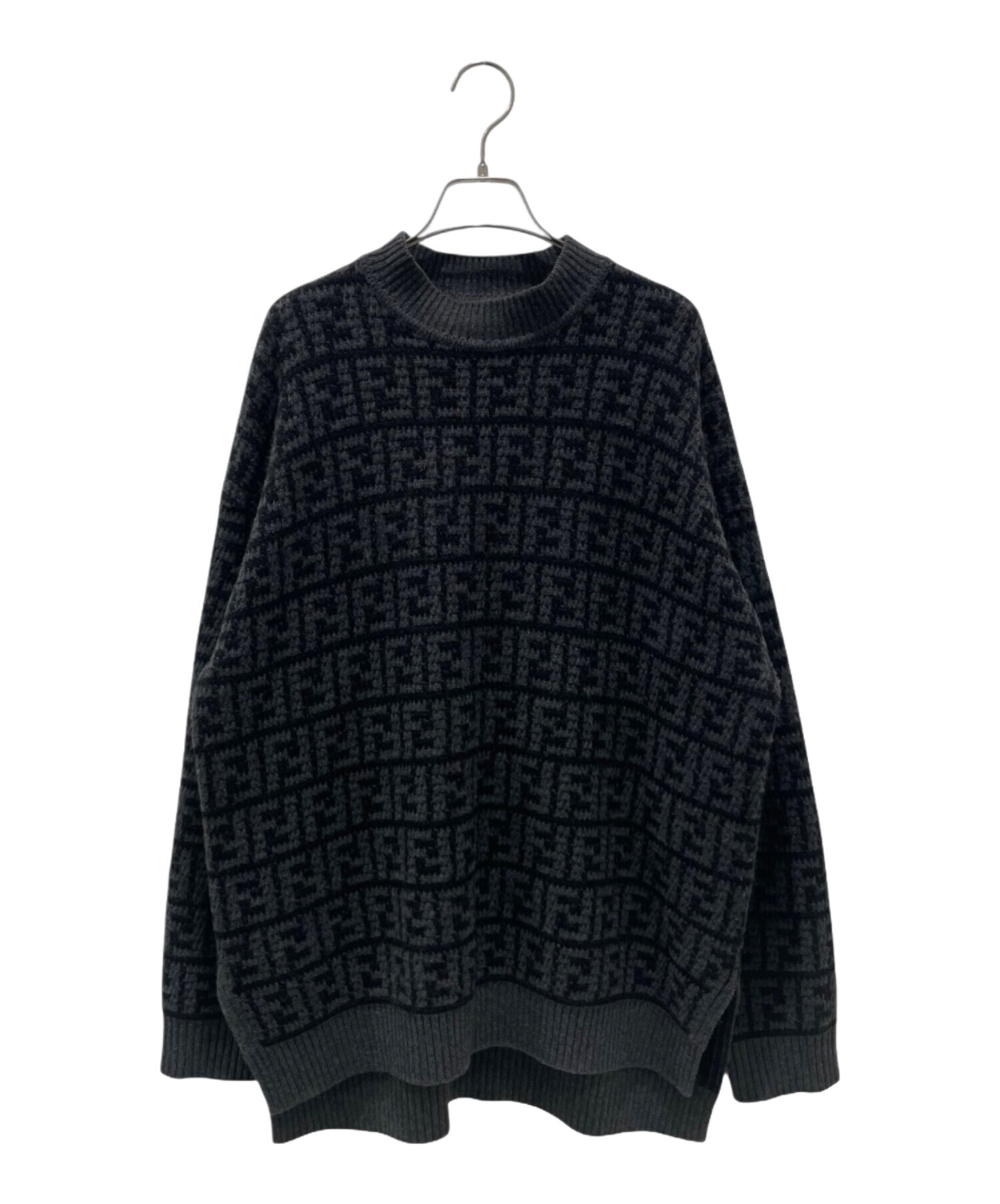 中古・古着通販】FENDI (フェンディ) FFロゴ ズッカ柄 カシミヤ 長袖
