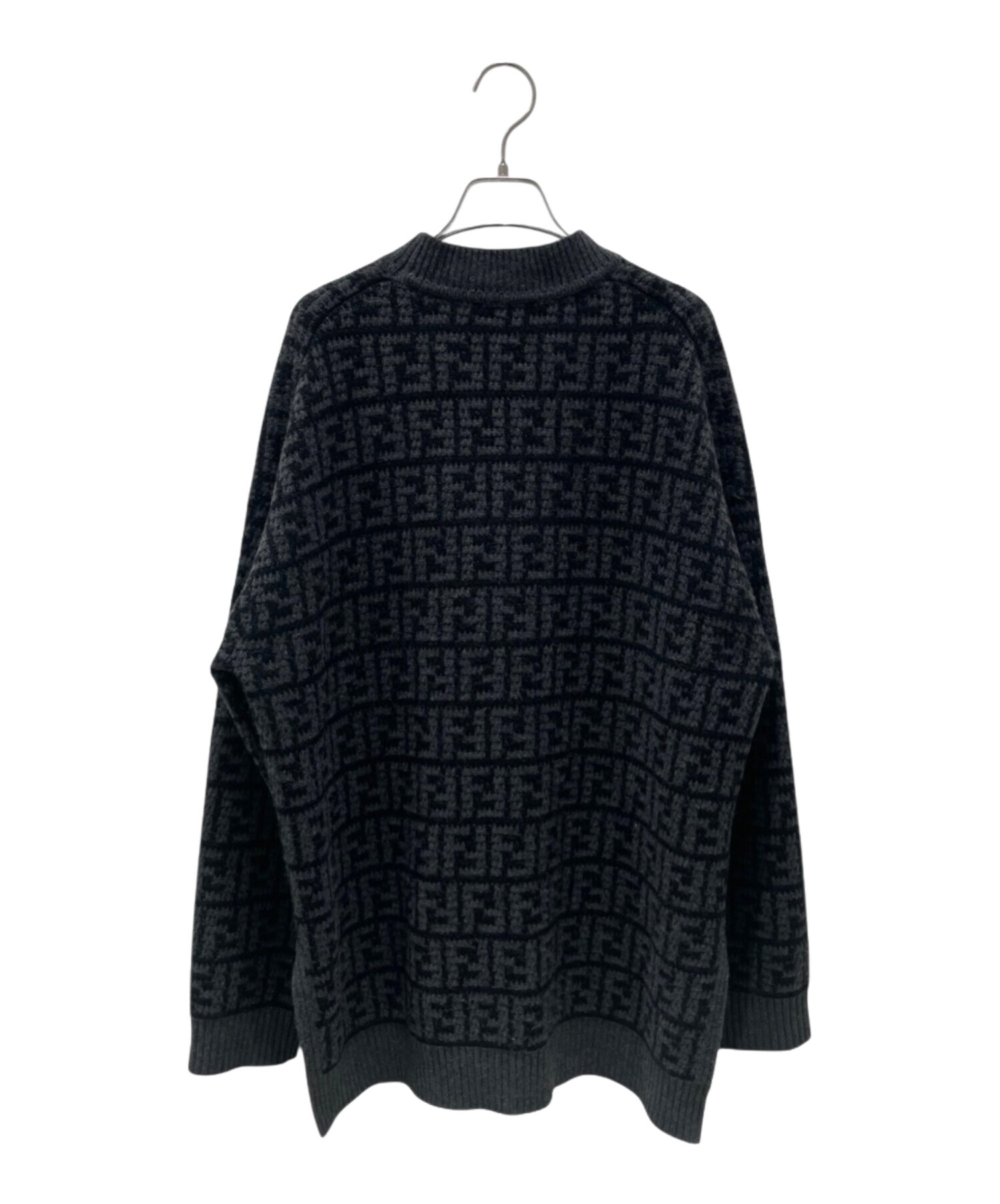 中古・古着通販】FENDI (フェンディ) FFロゴ ズッカ柄 カシミヤ 長袖