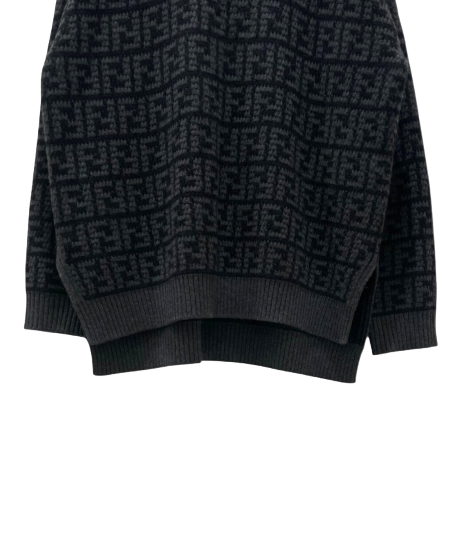 美品　FENDI モノグラム　ズッカ　長袖　トップス　セーター FENDI - 美品 フェンディ FENDI ニット セーター 2020年 ロング