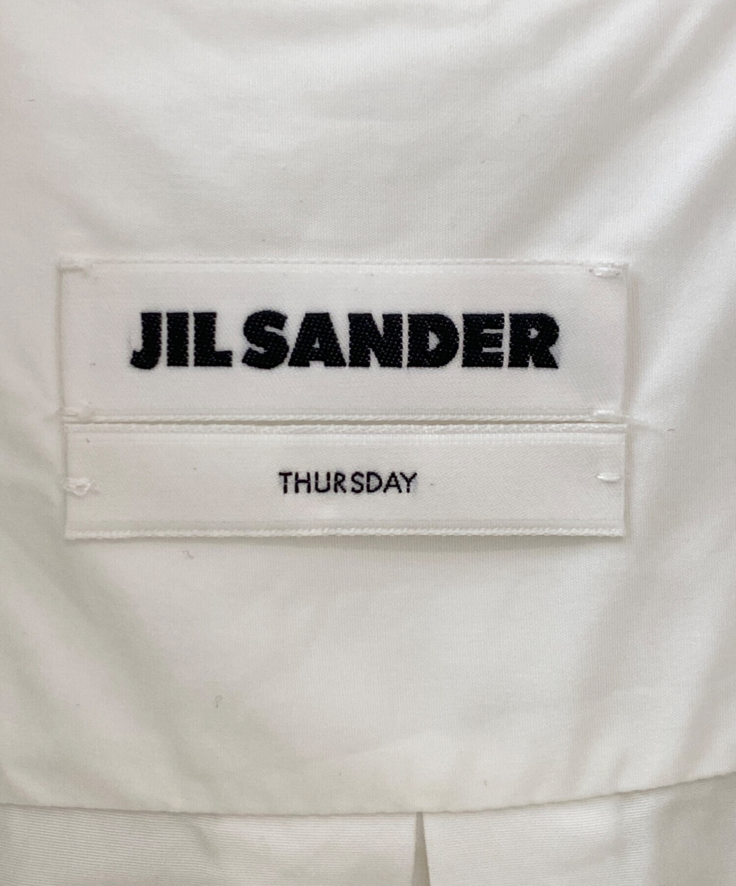 中古・古着通販】JIL SANDER (ジルサンダー) クレリックシャツ 