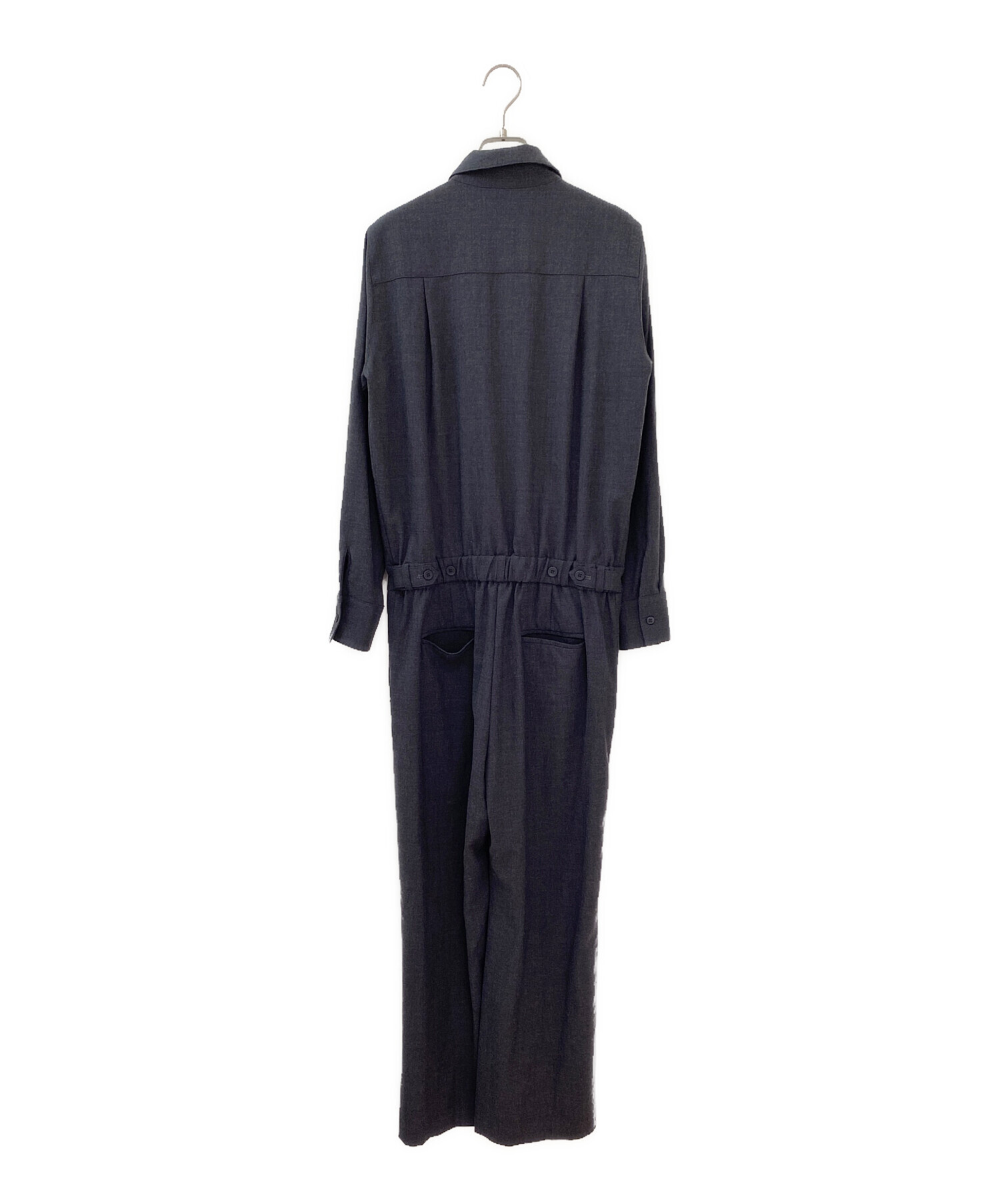 中古・古着通販】GOOD GRIEF! (グッドグリーフ) WORK JUMP SUIT グレー