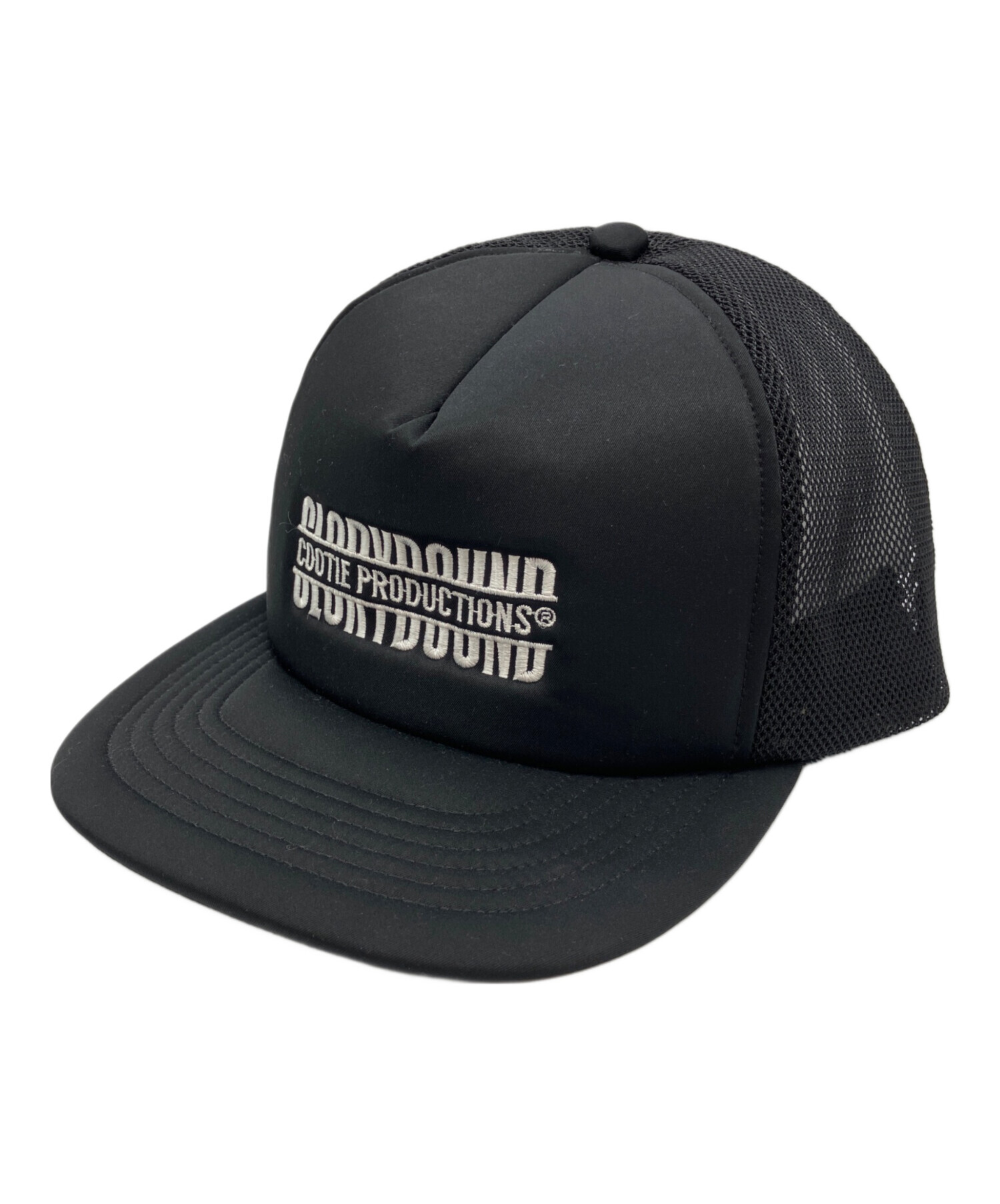 中古・古着通販】COOTIE PRODUCTIONS (クーティープロダクツ) Polyester Twill 5 Panel Mesh Cap  ブラック｜ブランド・古着通販 トレファク公式【TREFAC FASHION】スマホサイト 【中古】<br>COOTIE　<br>キャップ ブラック サイズ：Free 【060125】（クーティー）